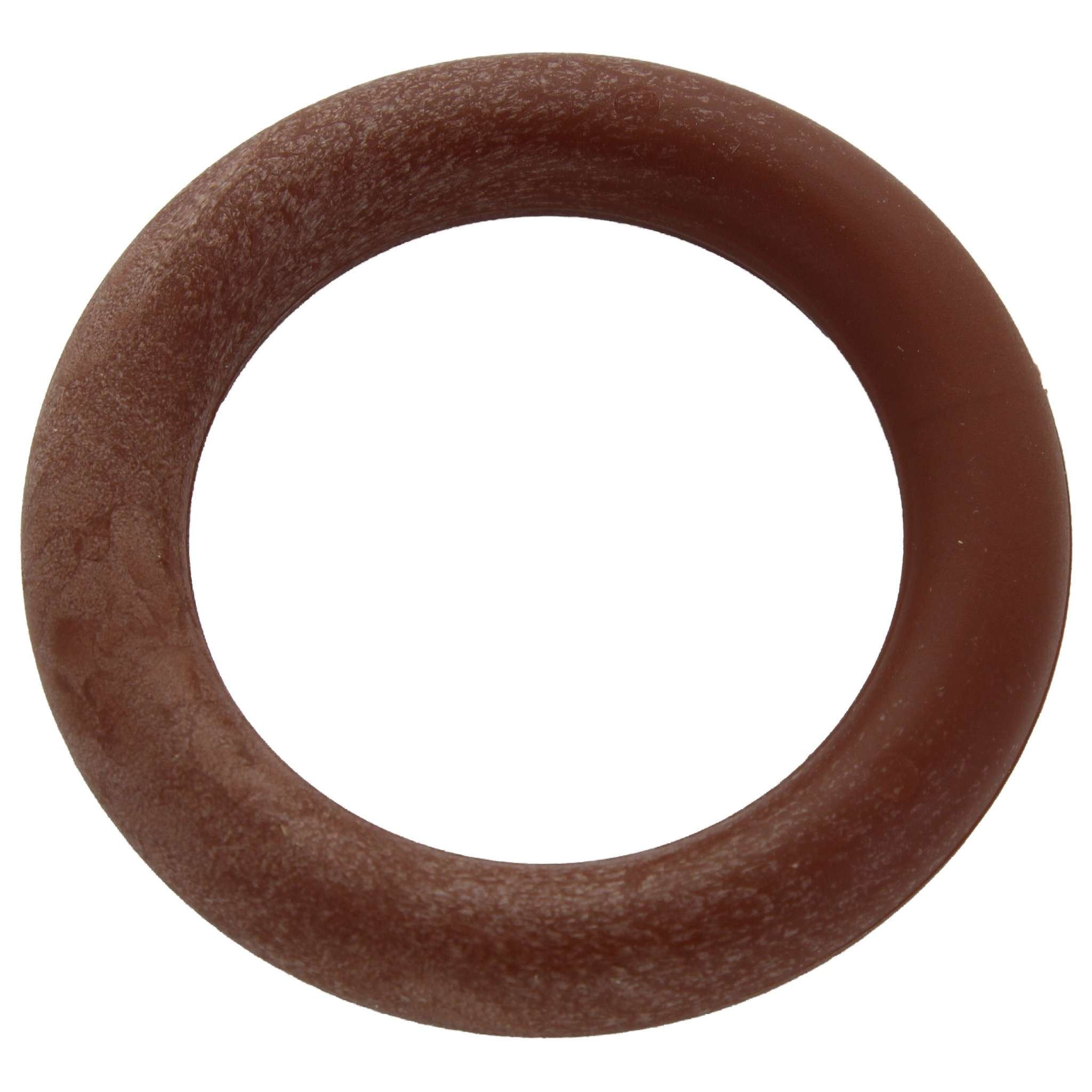 Anello Bastone Tenda D 46X66 Plastica Con Foro Ciliegio - 20 Pz