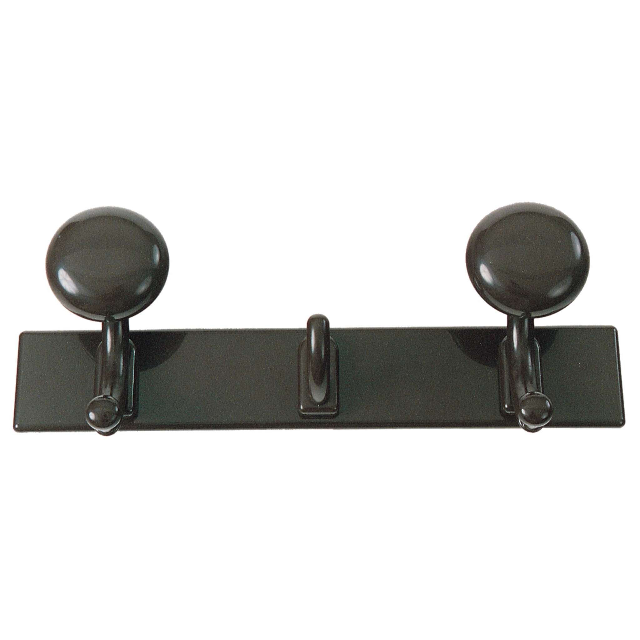 Appendiabiti Ball 3 Posti Nero - 2 Bl