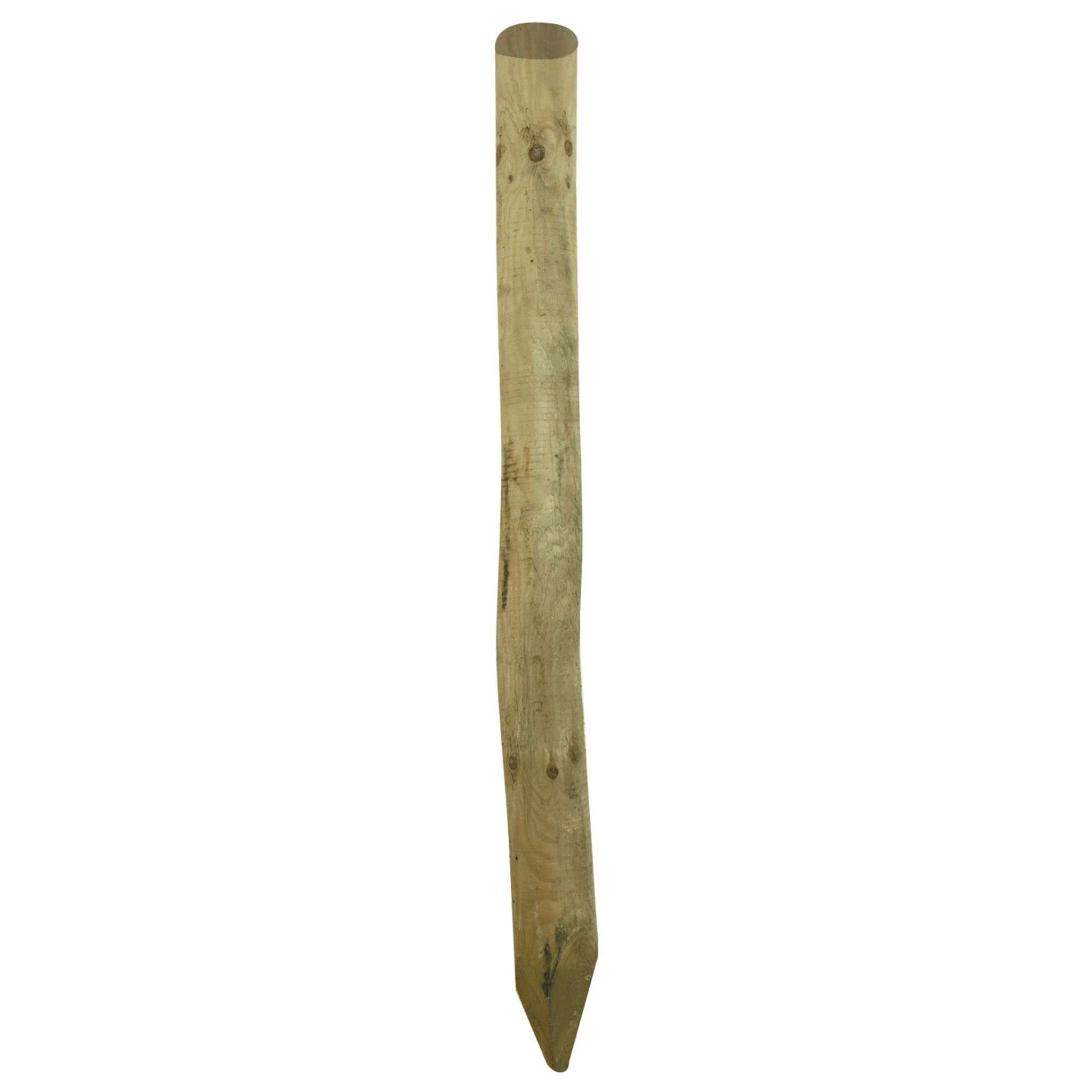 Palo Punta In Pino Impregnato Cm. 10X300