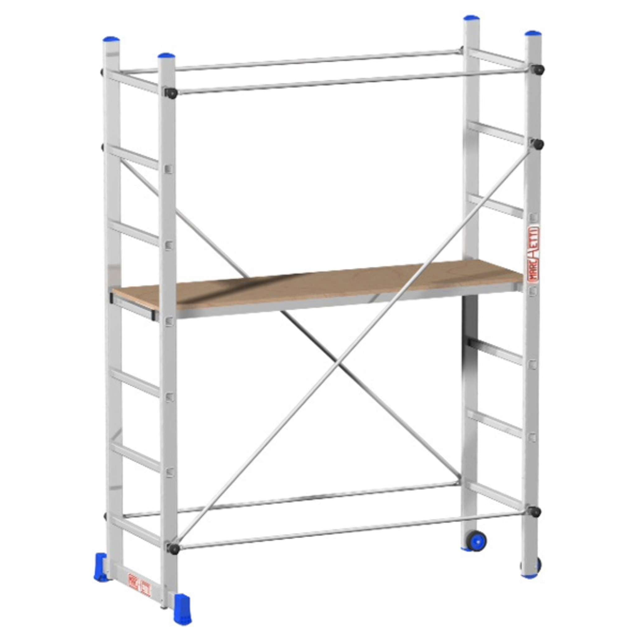 Ponteggio Alluminio Superminio 158X80Xh210 Cm