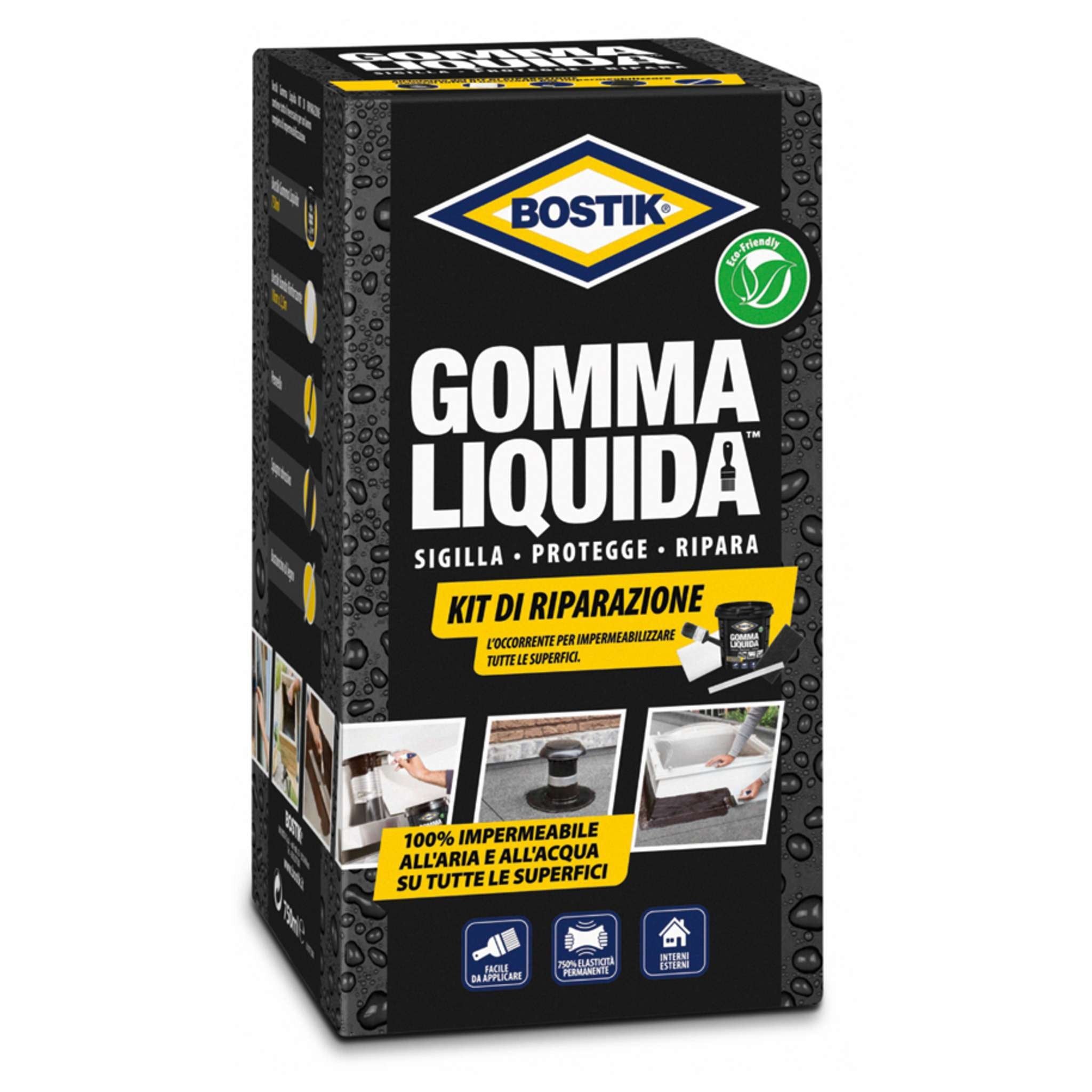 Bostik Gomma Liquida Kit Di Riparazione