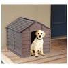 Cuccia Per Cani Pvc 72X72X68 Cm Beige/Marrone
