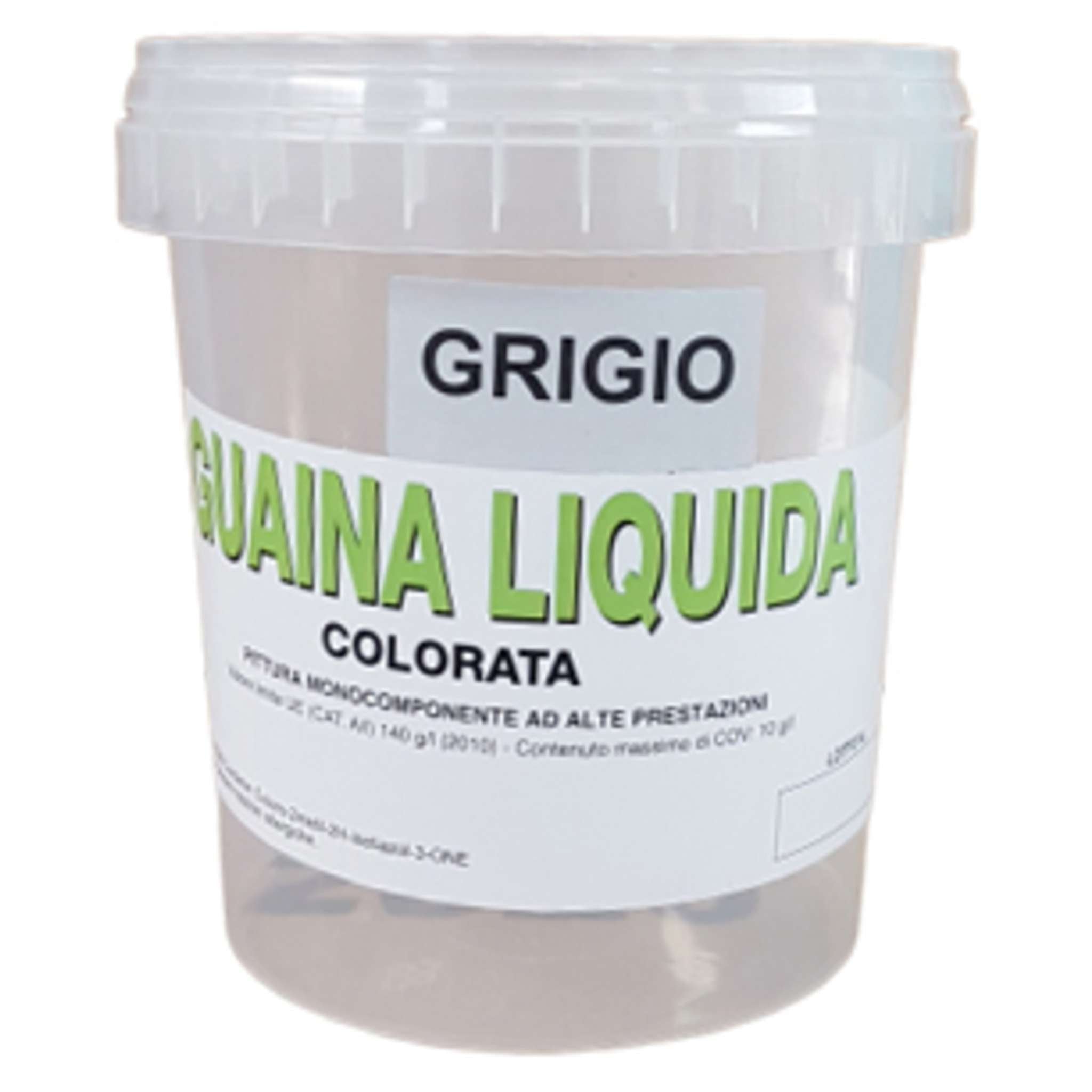 Guaina Liquida Resinosa Grigia 1 Kg - 9 Pz
