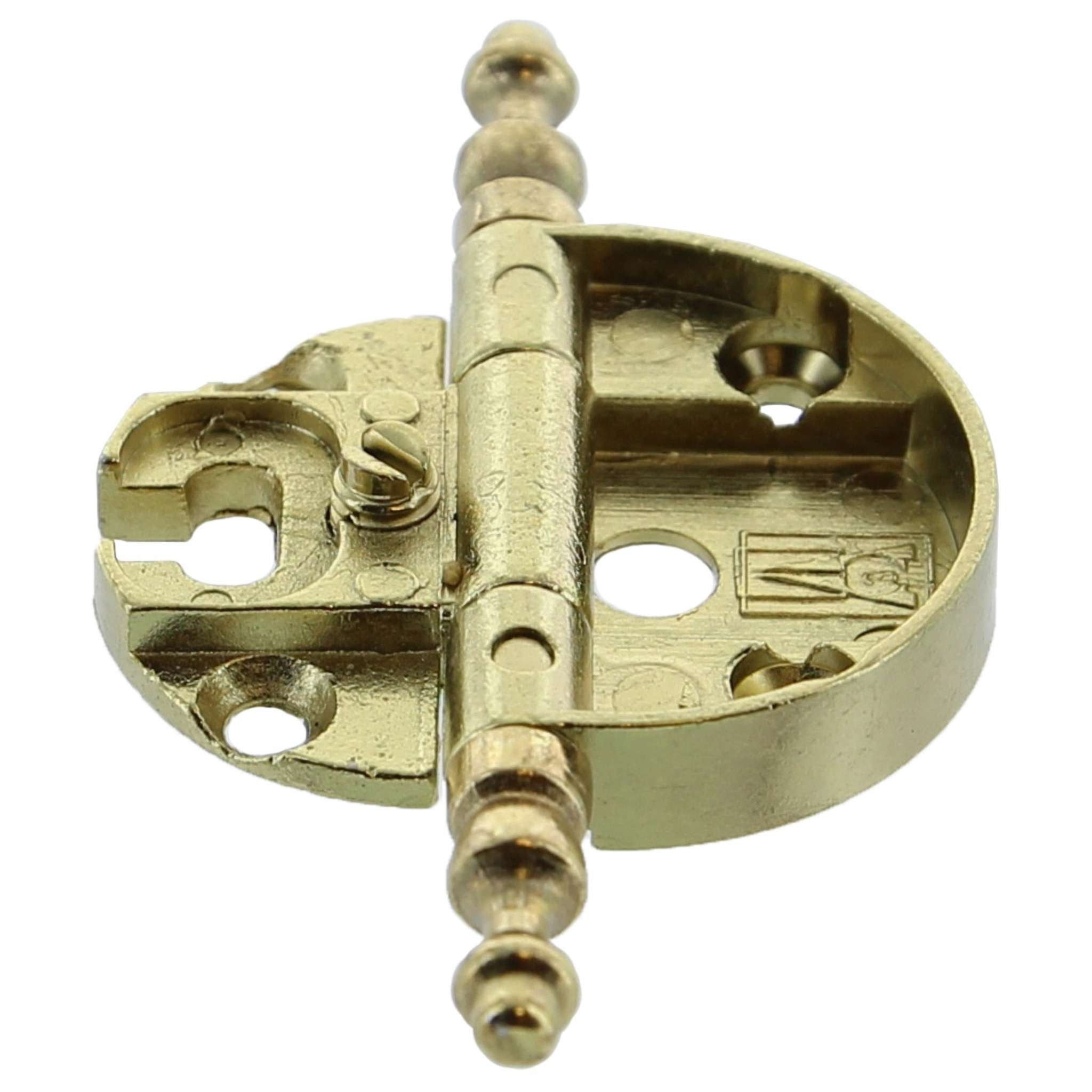 Cerniera Per Mobili Art.A0057 Ottonata - 10 Pz