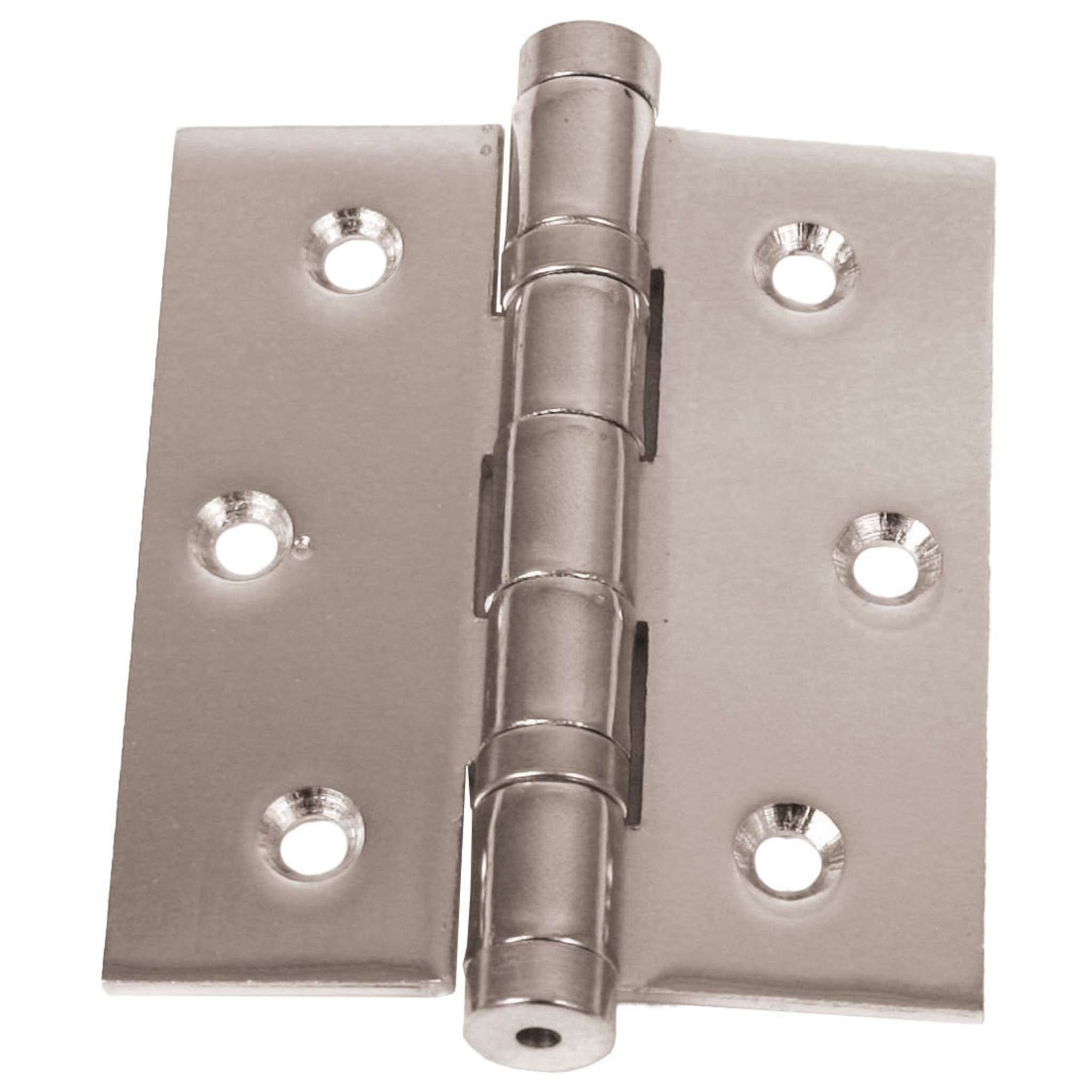 Cerniera Con Cuscinetti Pomoli Cil. Cr. Sat. 75X65 - 6 Pz
