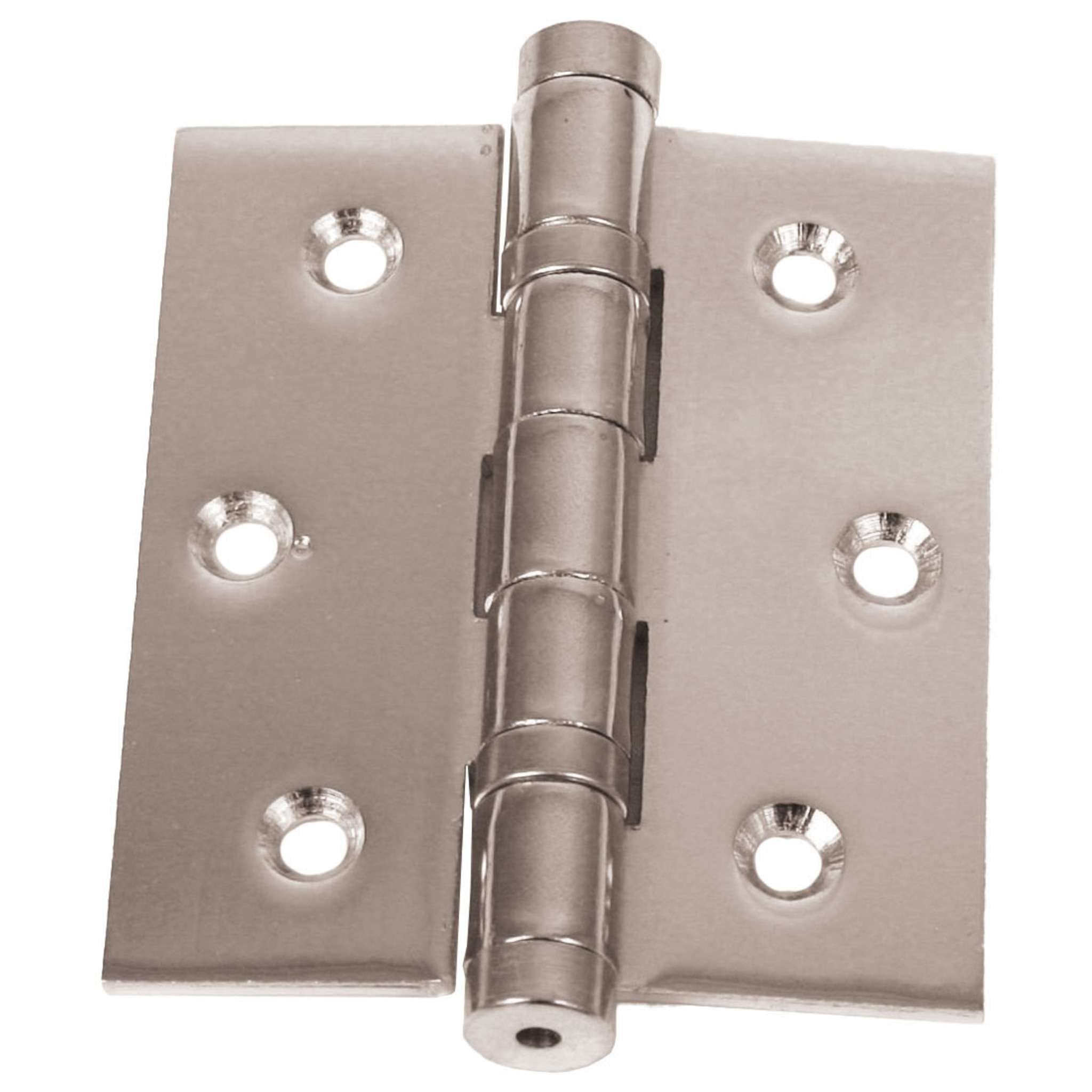 Cerniera Con Cuscinetti Pomoli Cil. Cr. Sat. 75X75 - 6 Pz