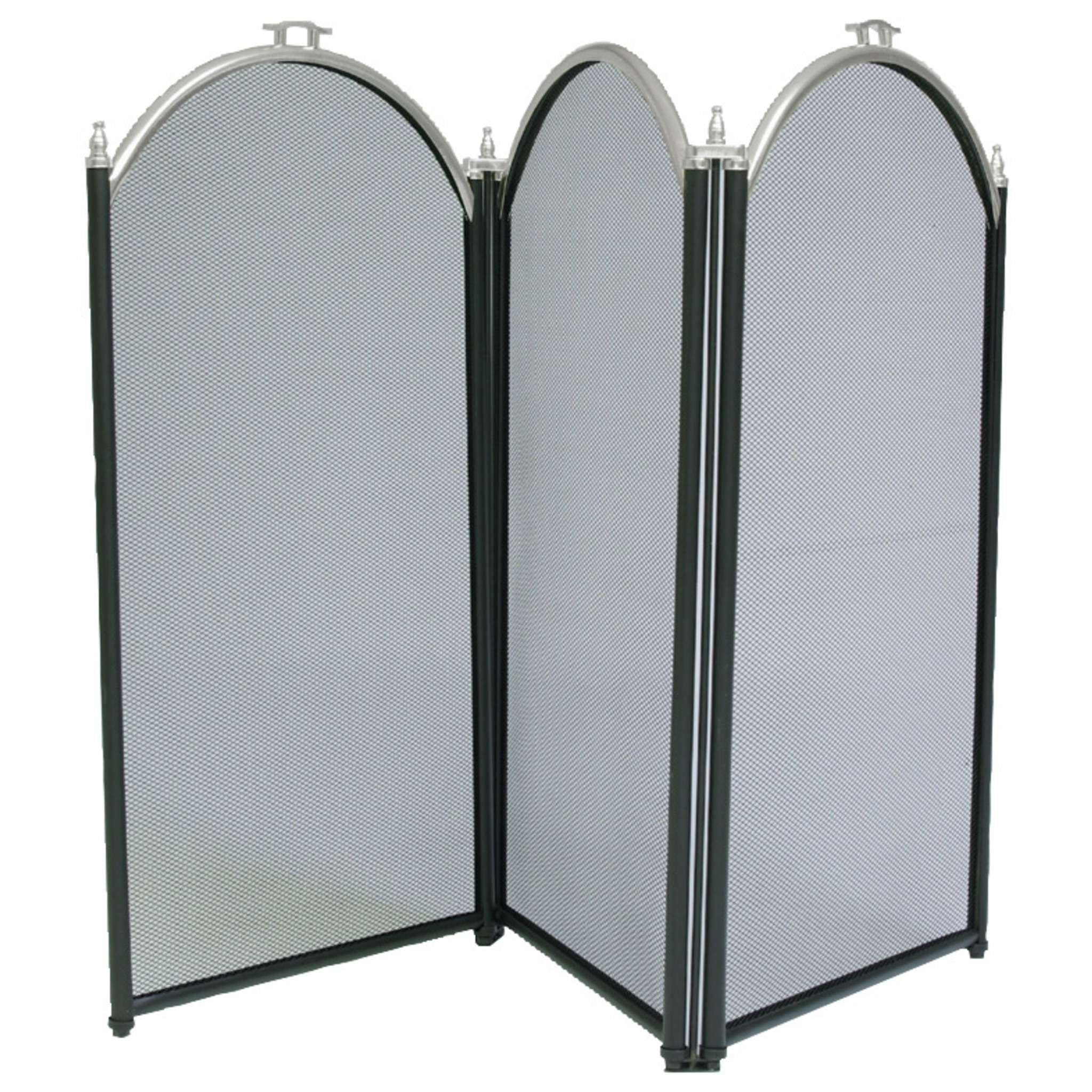 Parascintille 3 Ante Bordo Cromo Sat. 98Xh60 Cm