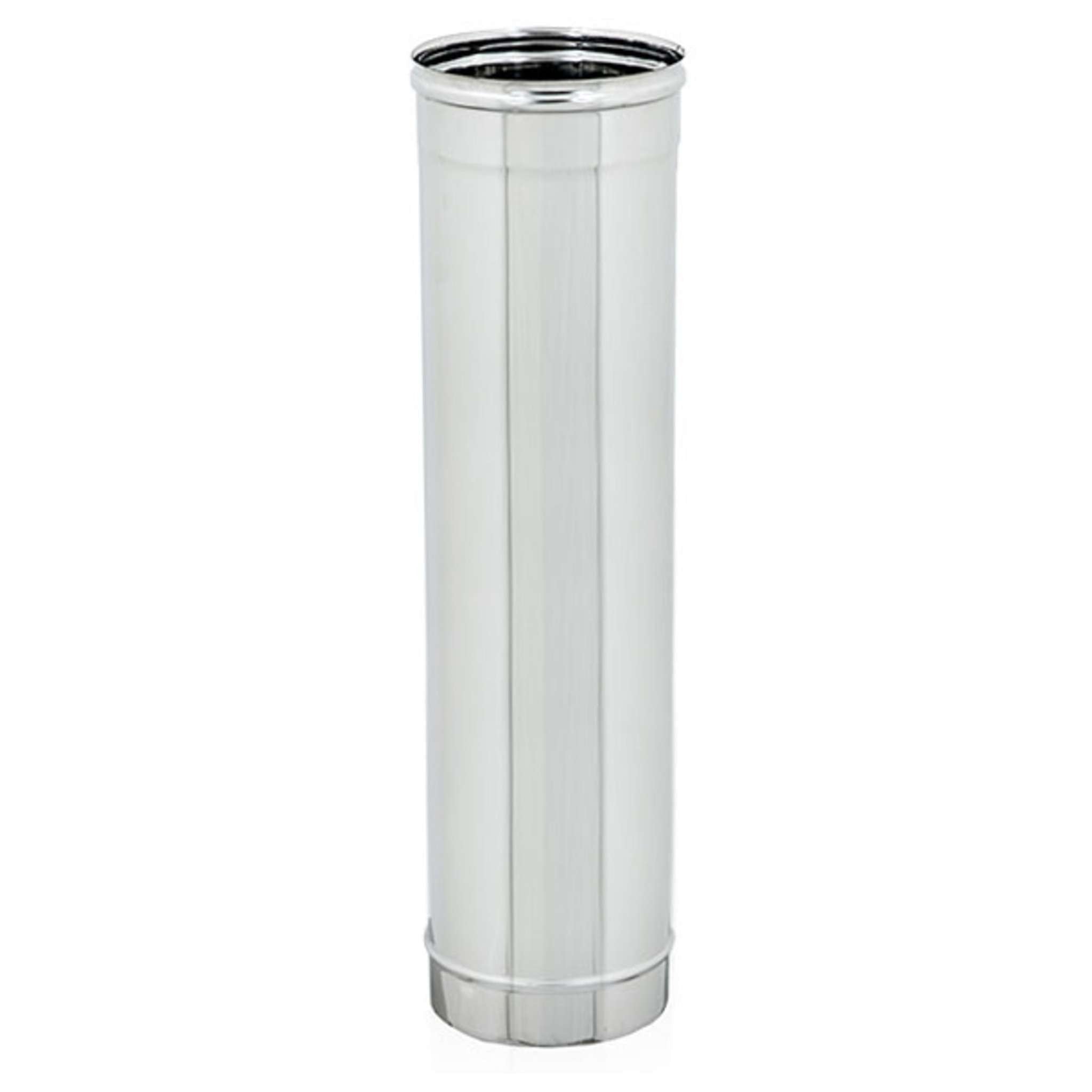 Tubo Inox Aisi 304 H 50 Cm D 10 Cm - 12 Pz
