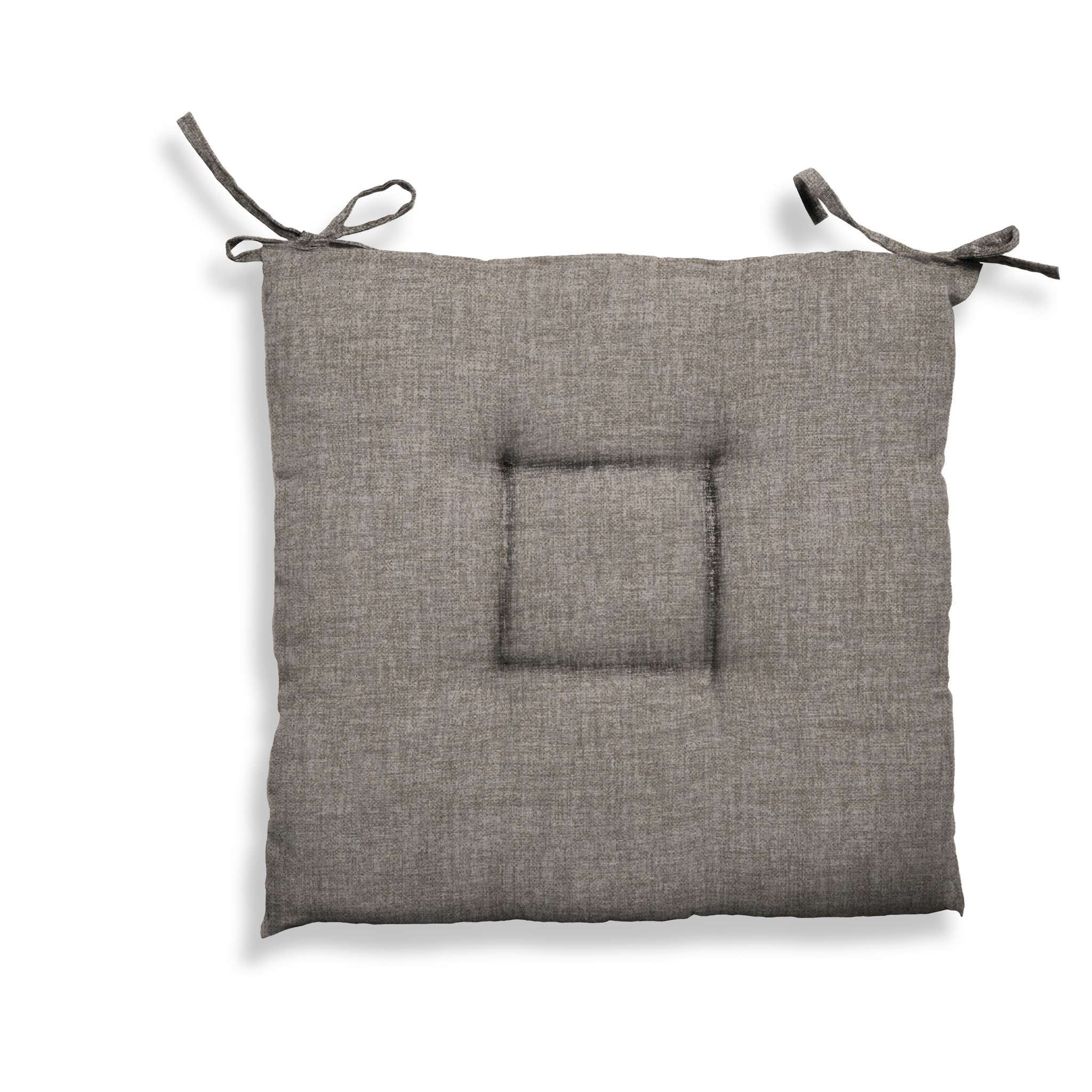 Cuscino Creta Cm.40X40X5 Tortora1646 - 12 Pz