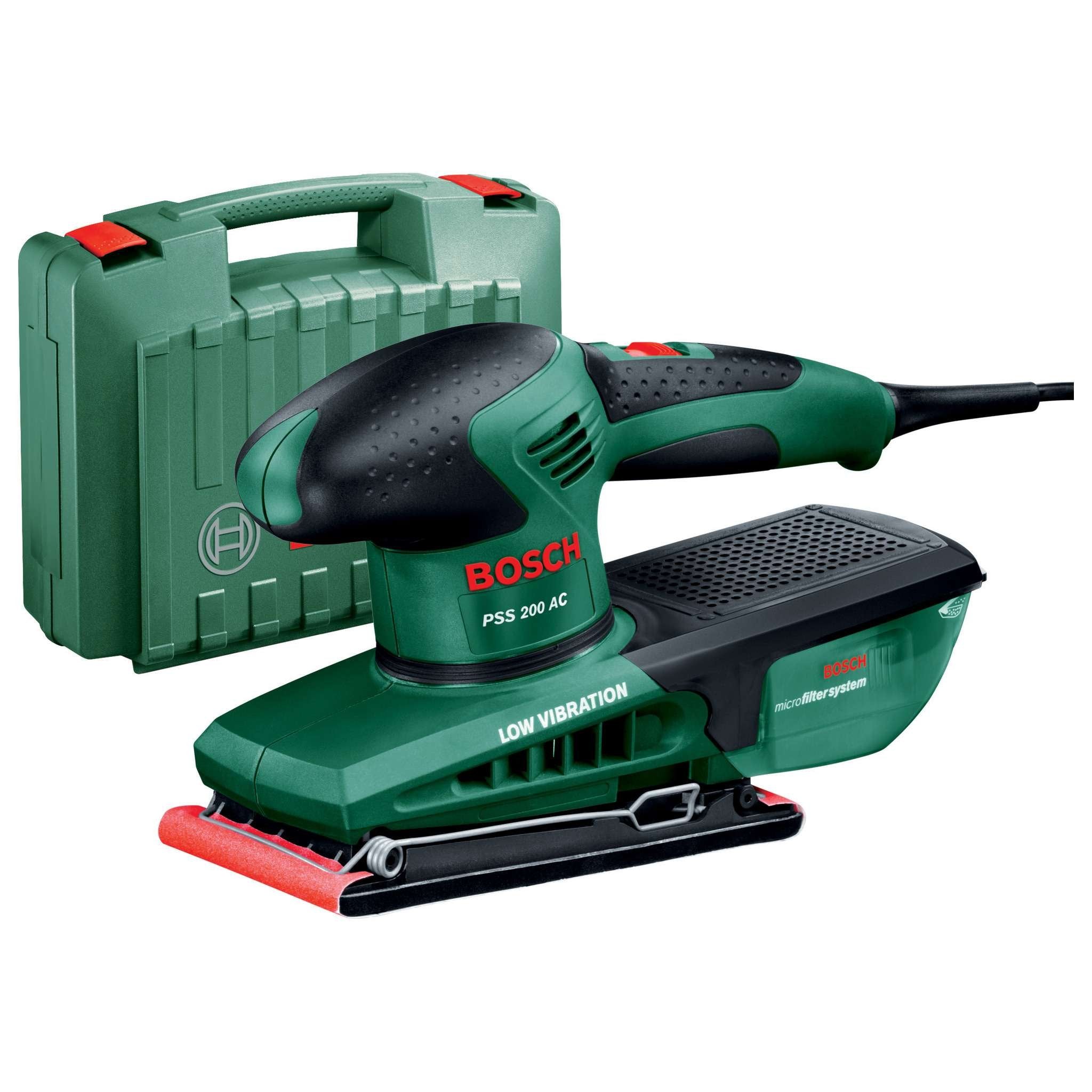 Bosch-V Levigatrice Orbitale 200W Pss200Ac