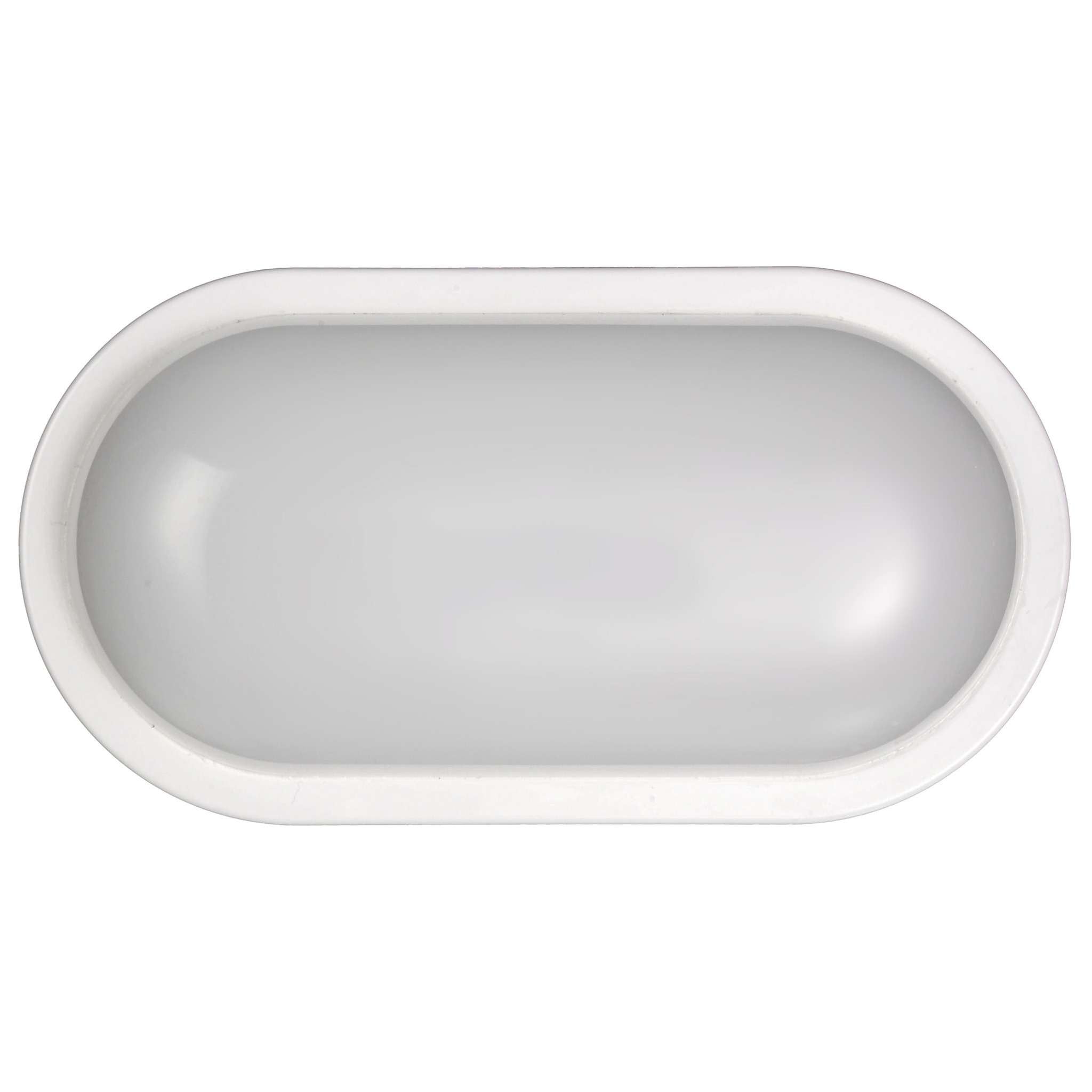 Plafoniera Ovale Bianca Led 1500 Lumen 15W