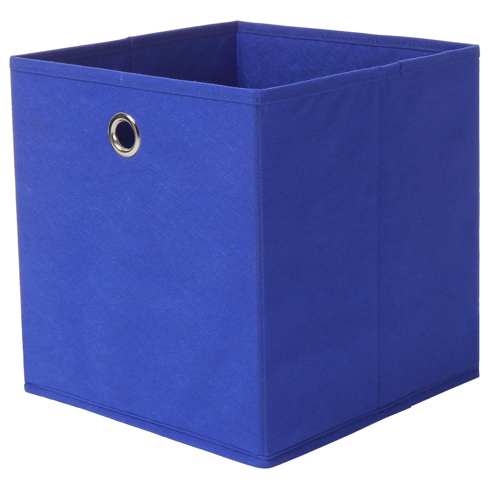 Portaoggetti Cubo 27X27Xh28 Cm Blu