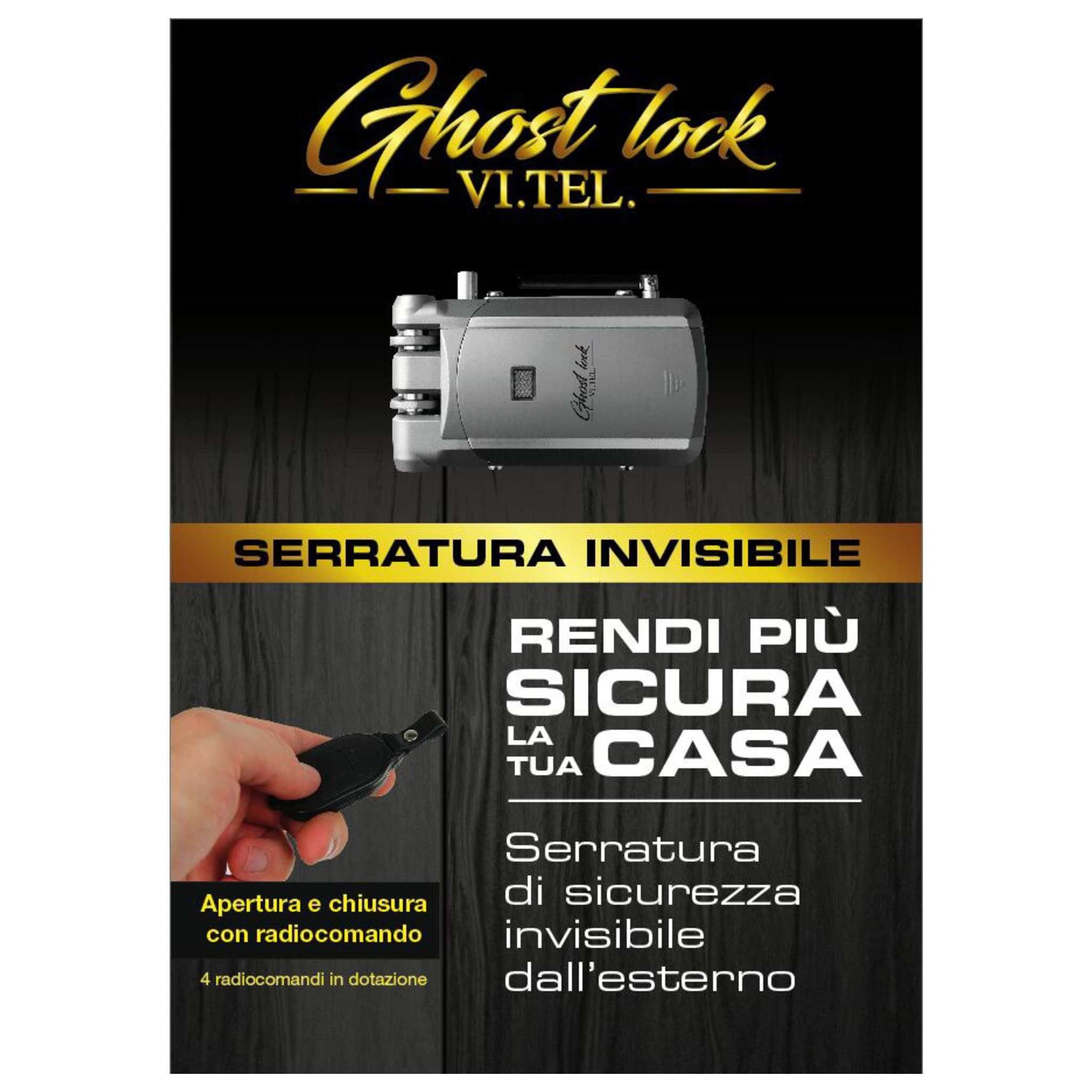 Esposit. Serratura Univers.Ghost Lockvuoto