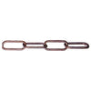 Catena Per Lampadari Filo Tondo 3,8 Mm Nichelato - 15 Ml