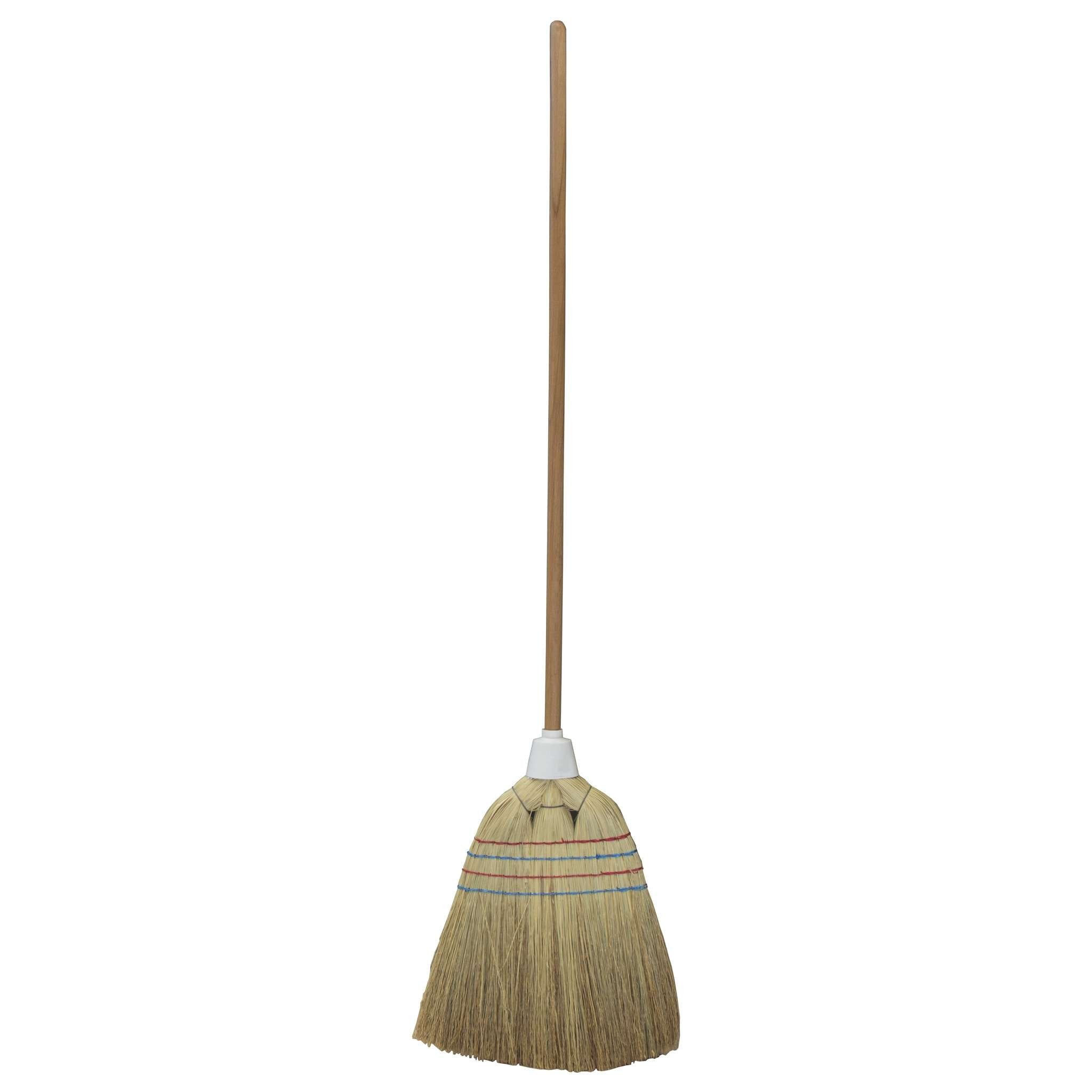 Scopa Saggina Super Con Manico - 10 Pz