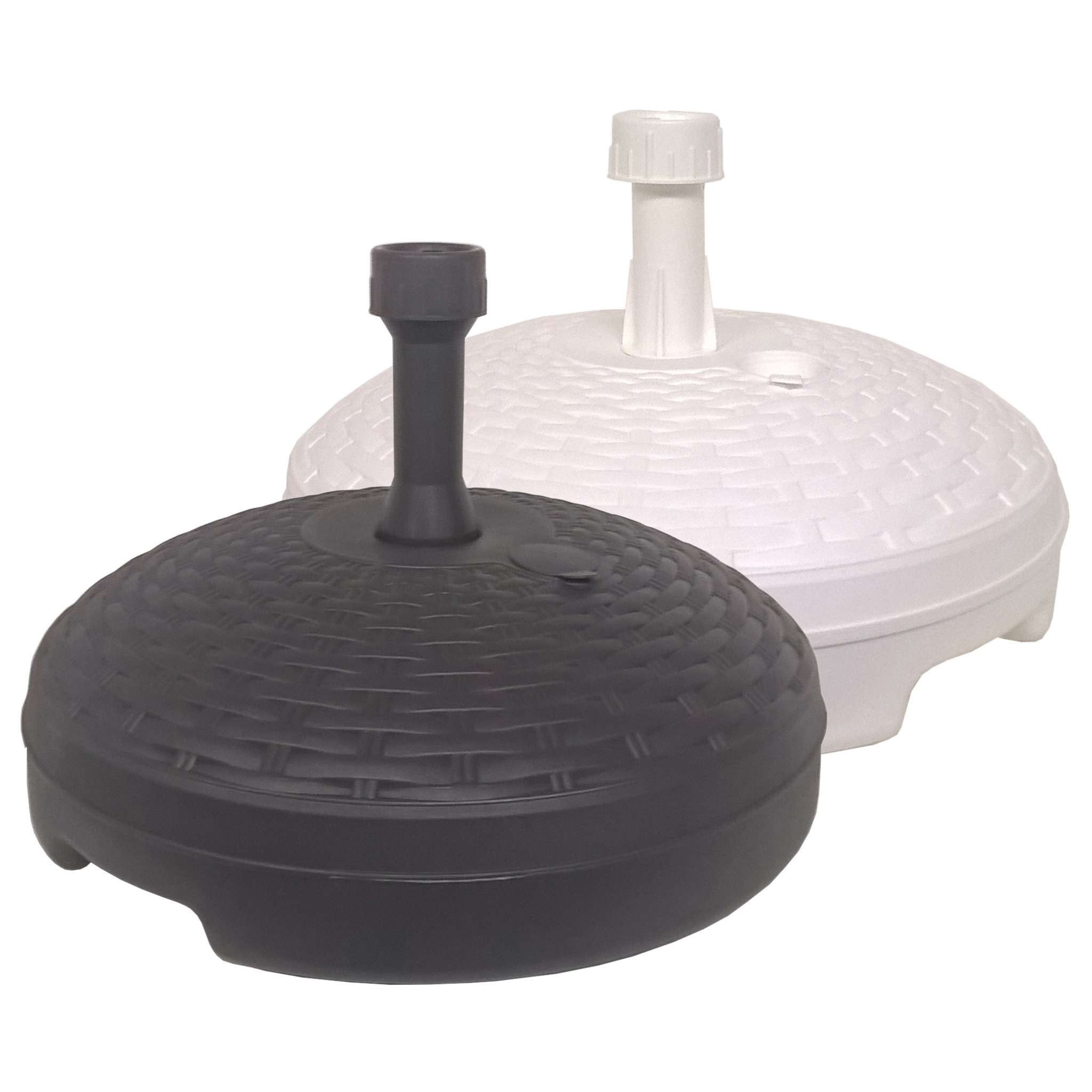 Base Ombrel.Pvc Rattan D.45 Tubo D.35 Col.Ass - 6 Pz