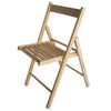 Sedia Legno Pic Nic Pieghevole 42X41Xh86 Cm - 4 Pz