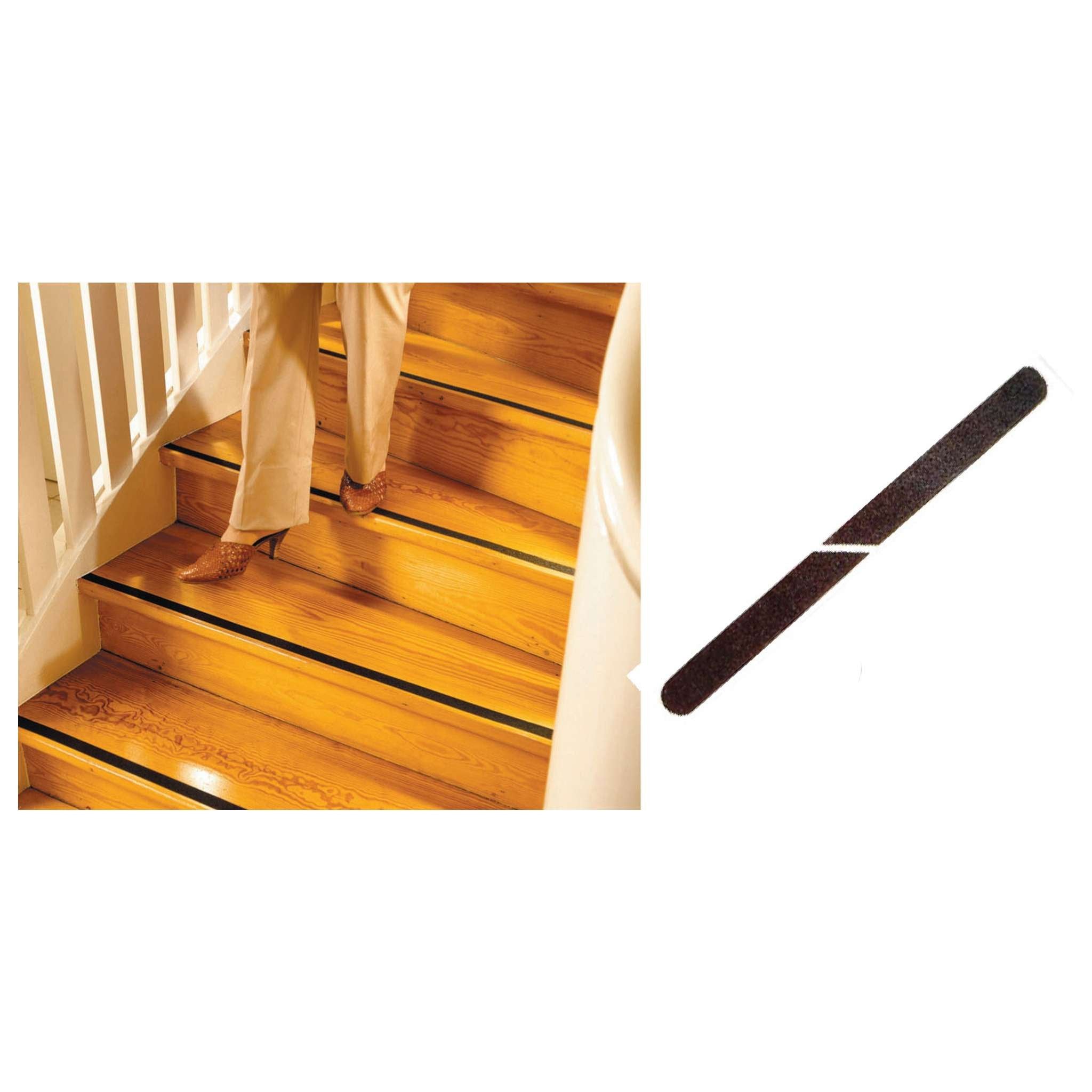 Antisdrucciolo Geko Striscia 19X610 Mm Nero 100 Pz - 100 Pz
