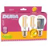 Led Set 3 Goccia 8W E27 L806-6400K Fredda - 10 Cf