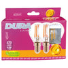 Led Set 3 Sfera 4W E14 L470-2700K Calda - 10 Cf