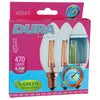 Led Set 3 Candela 4,5 W E14 L470-6400K Fredda - 10 Cf