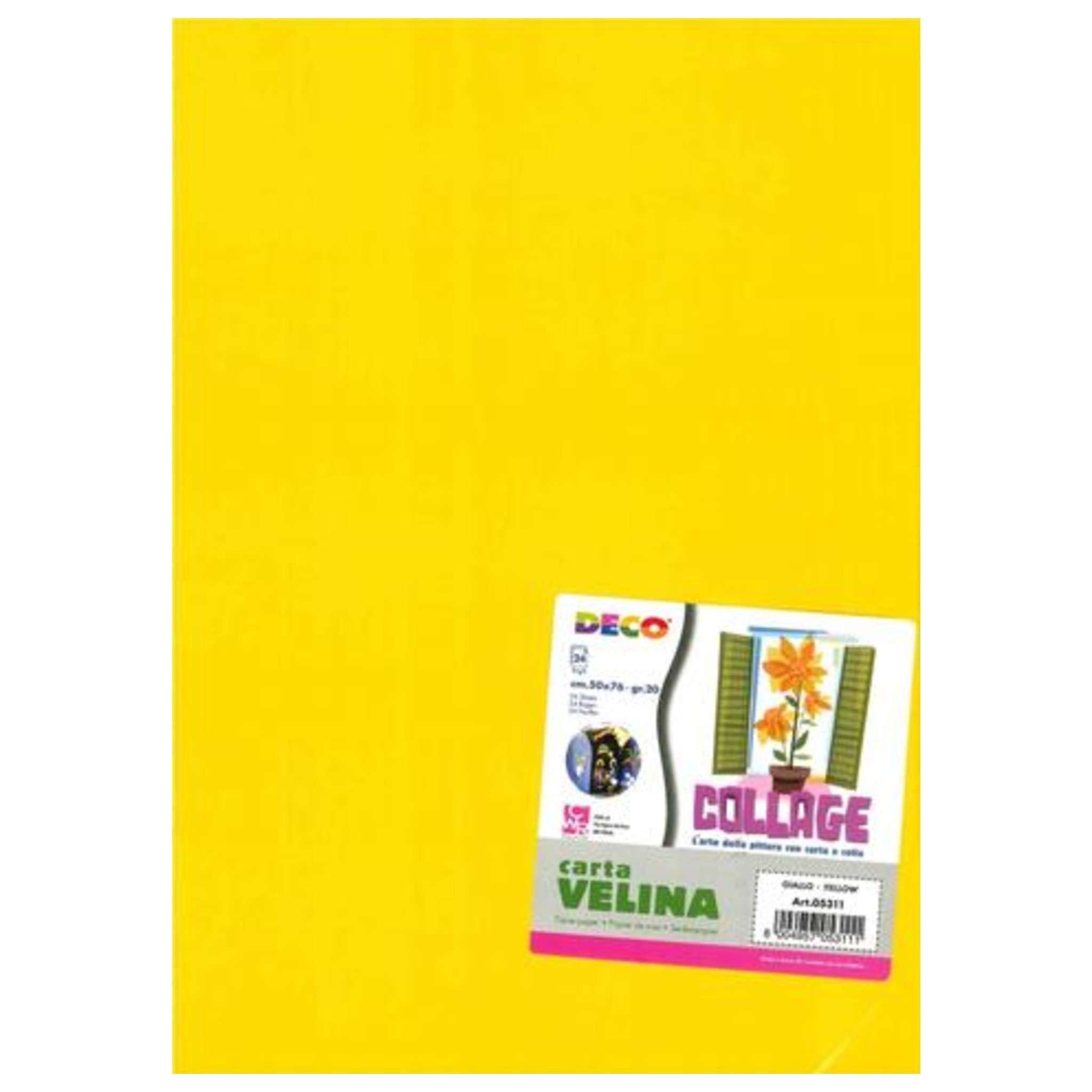 Cf.24Ff. Carta Velina Gialla 05311 (01/04) X1