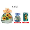 Lampade Dec.Big 20Cm. Ol-202M Orange-Blue/Spring X1