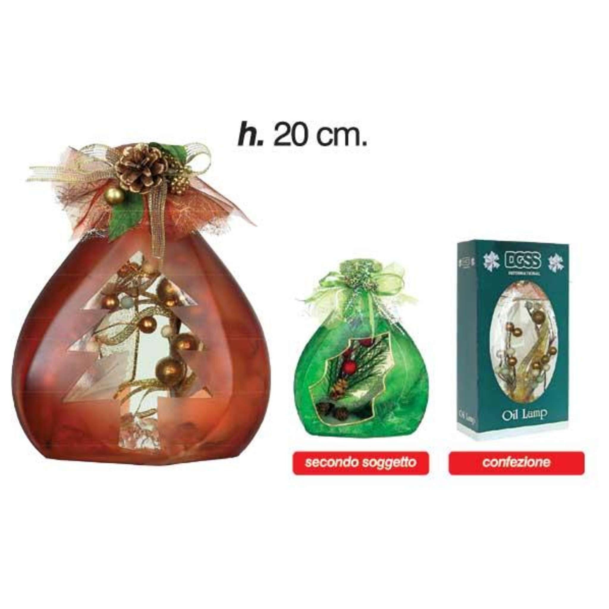 Lampade Dec.Big 20Cm. X1