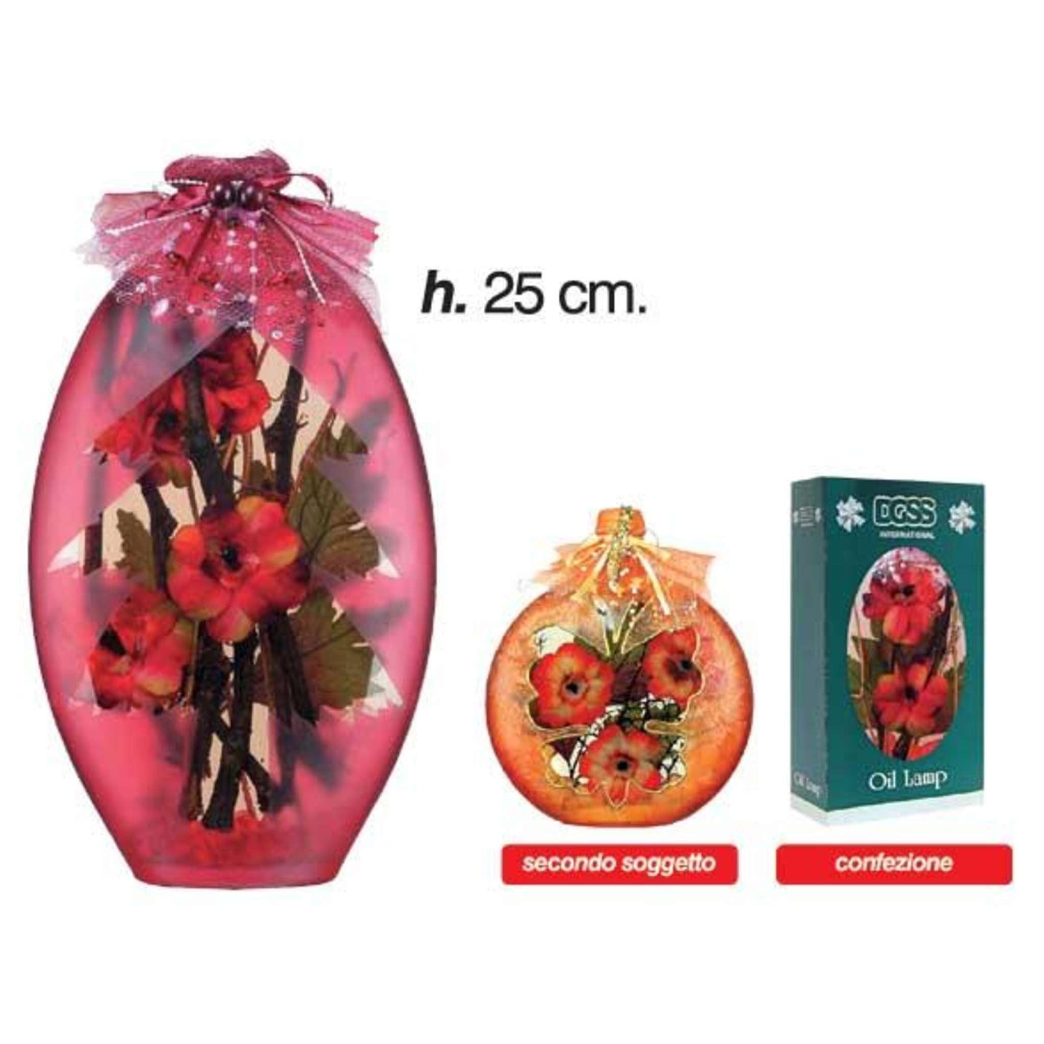 Lampade Dec.Big 25Cm. Ol-39Xl Red-Orange/Christmas X1