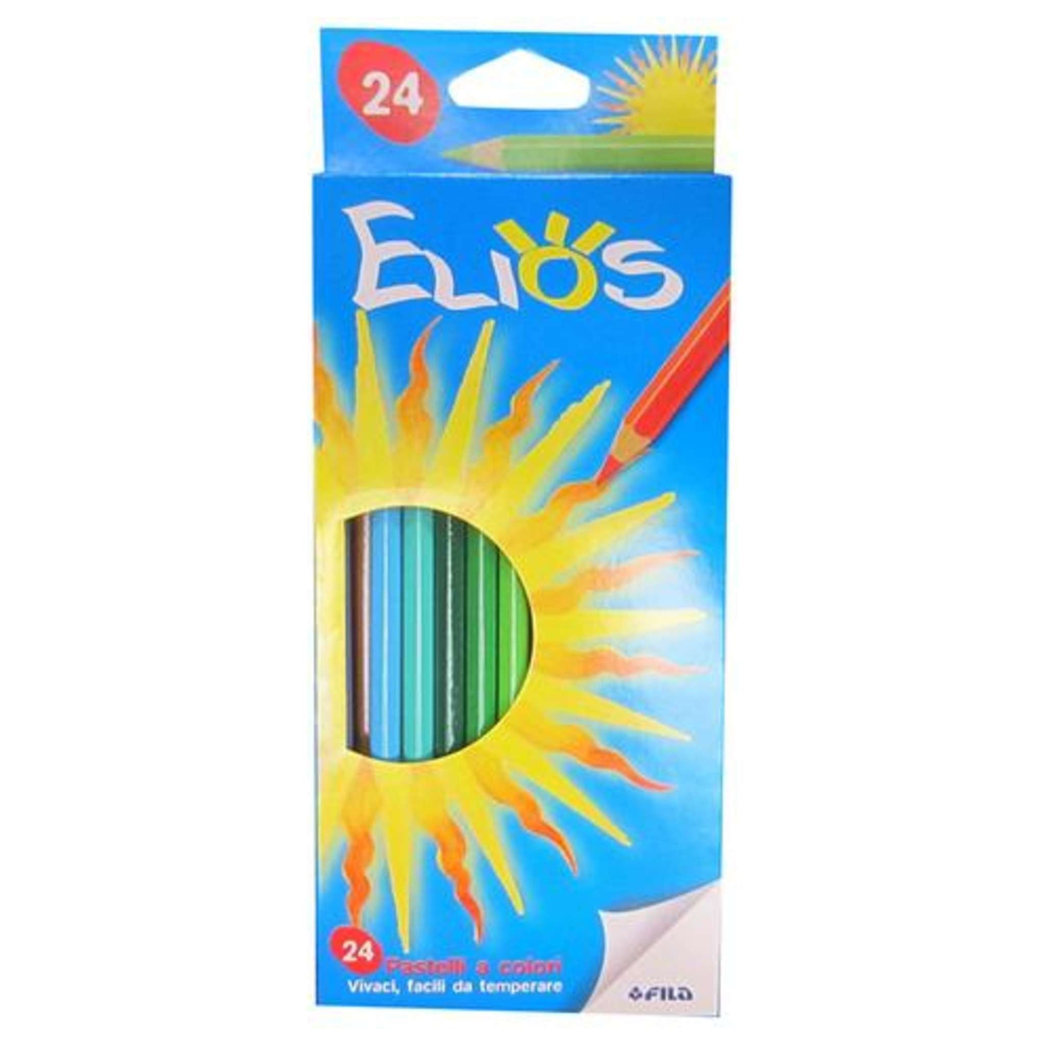 Confezione 24 Elios con Temperamatite