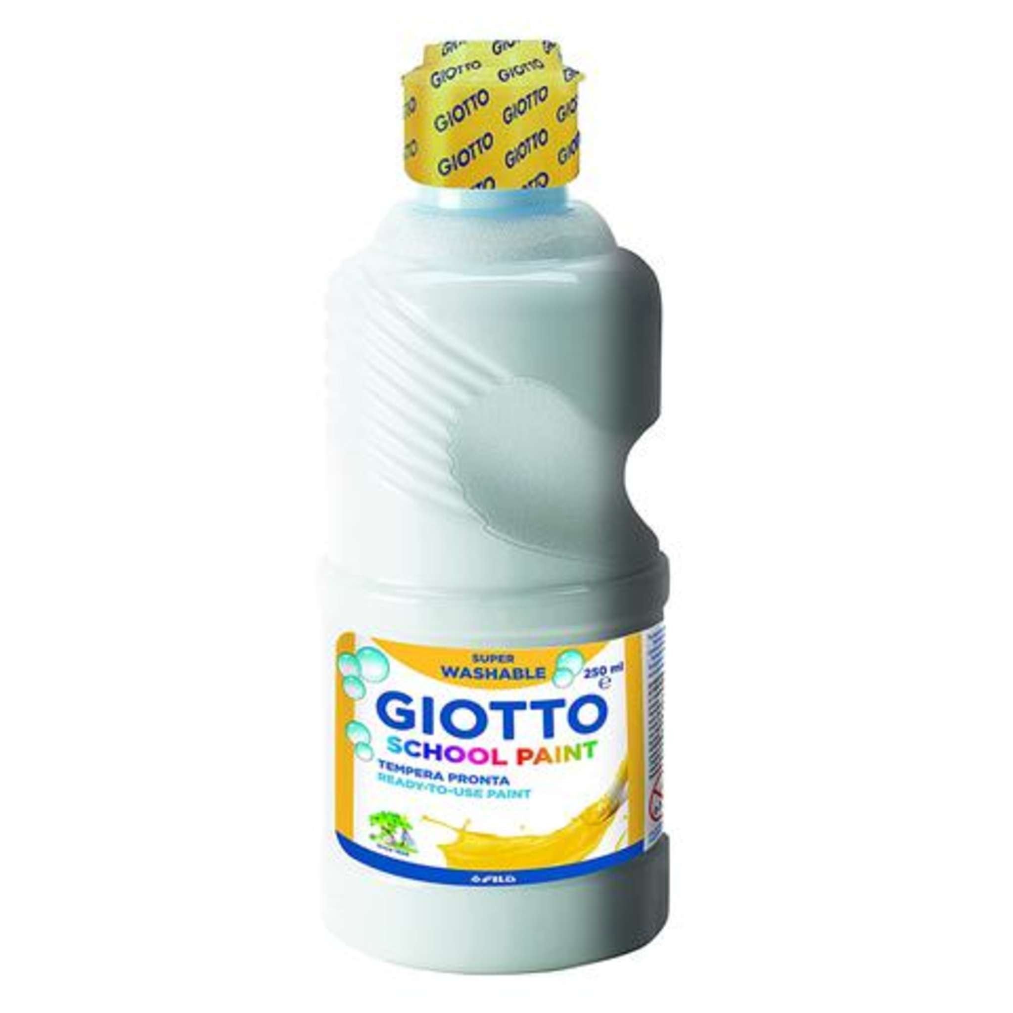 Flacone 250ml Tempera Bianco Lavabile