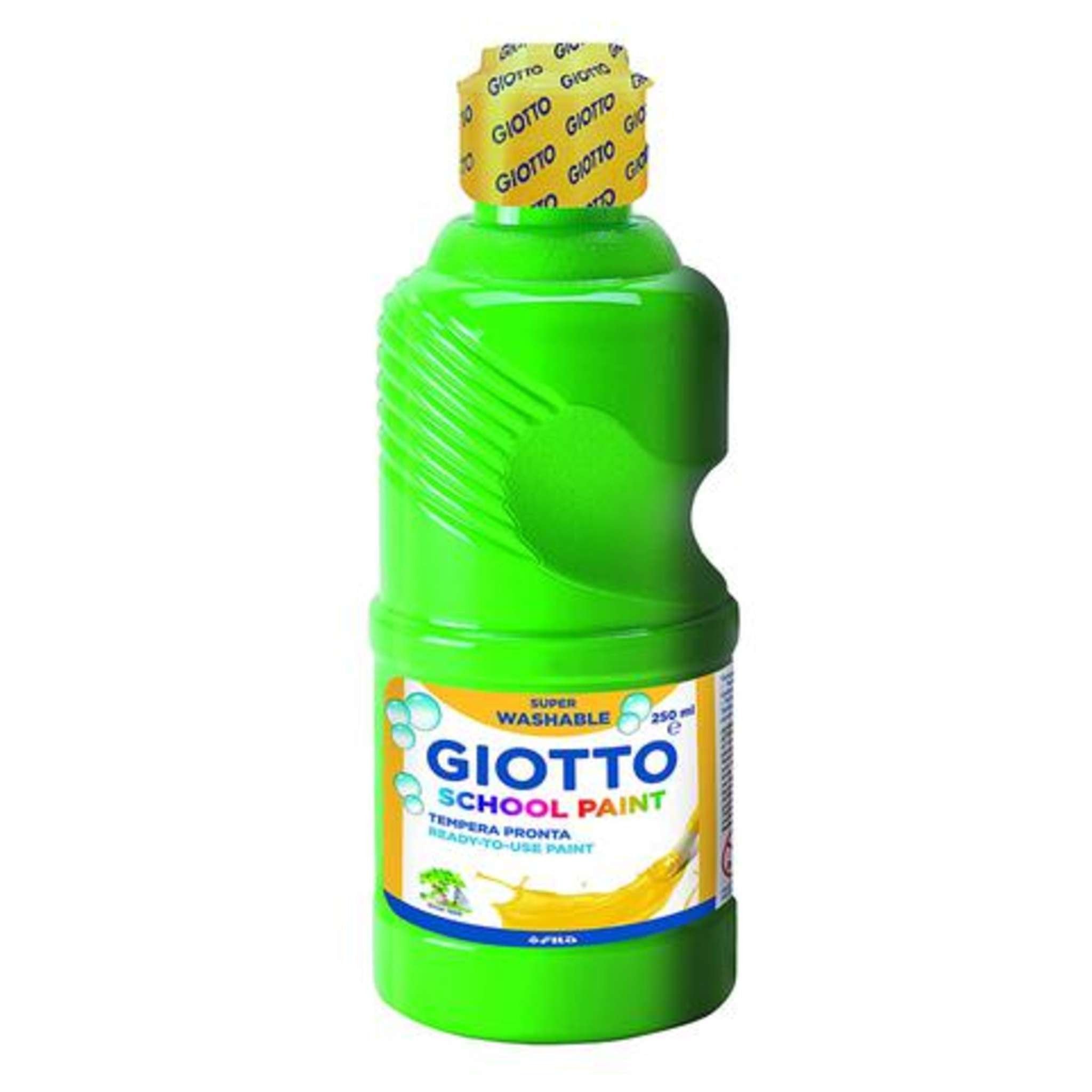 Flacone 250ml Tempera Verde Lavabile