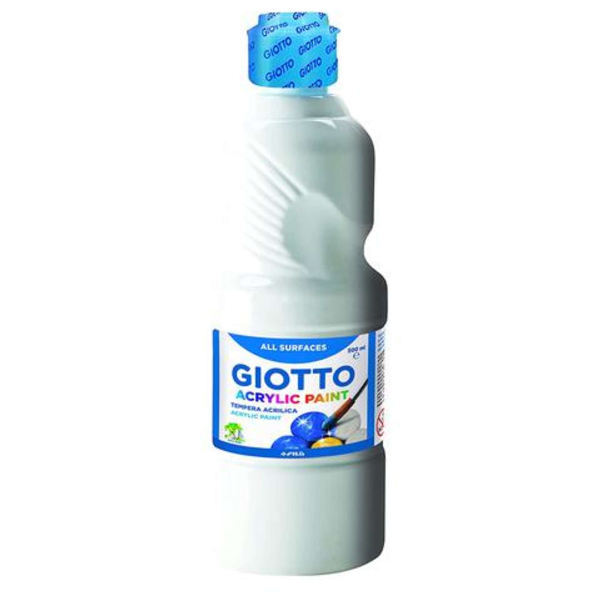 Tempera Acrilica  500 Ml. Bianco 01 X1