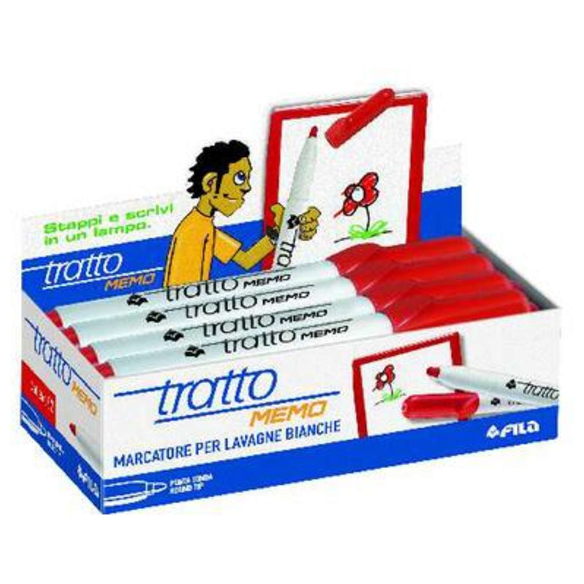 Memo Punta Tonda Rosso 854002 X12