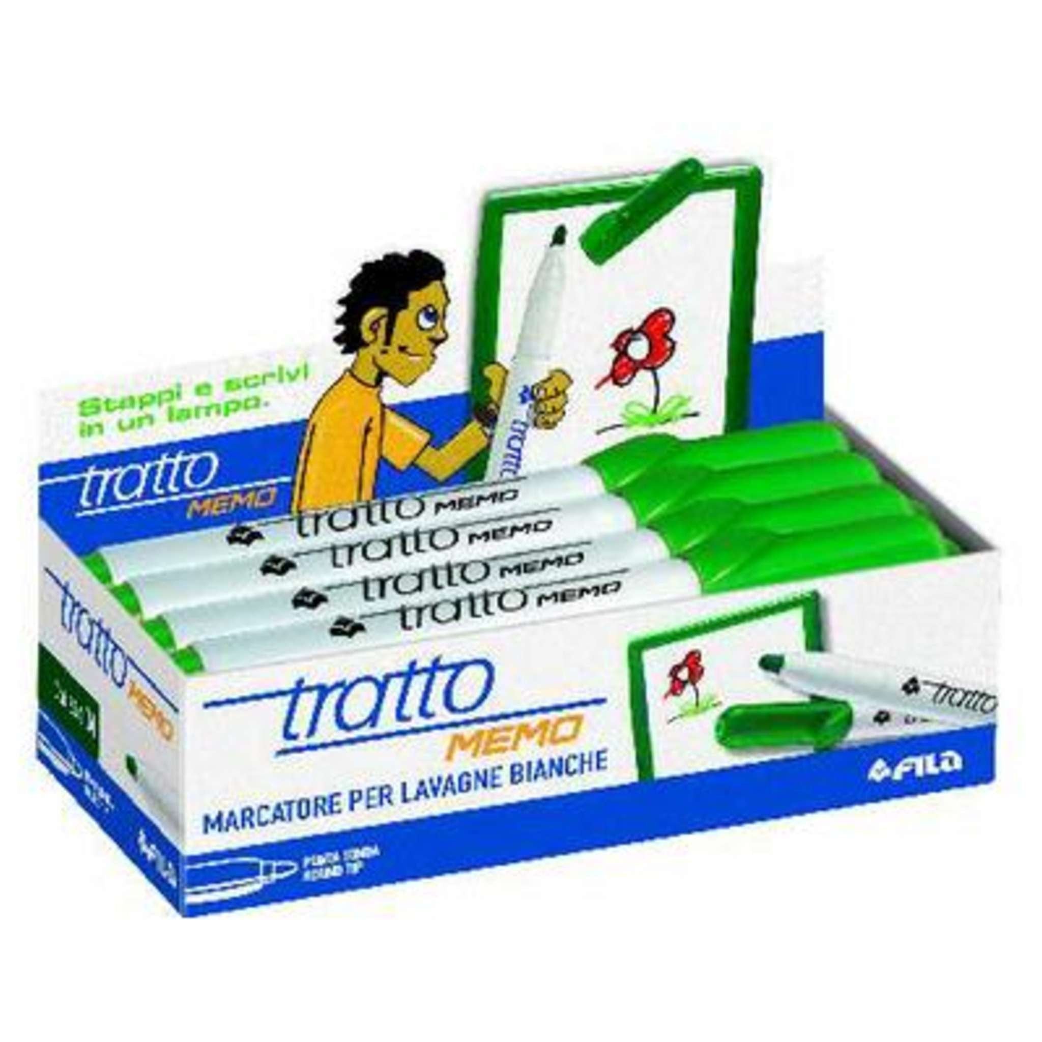Memo Punta Tonda Verde 854004 X12
