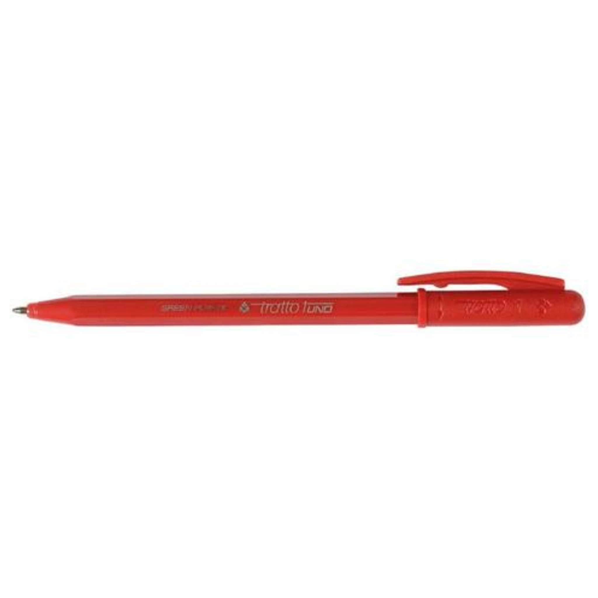 Penna  1 Green Plastic Rosso 838302 X50