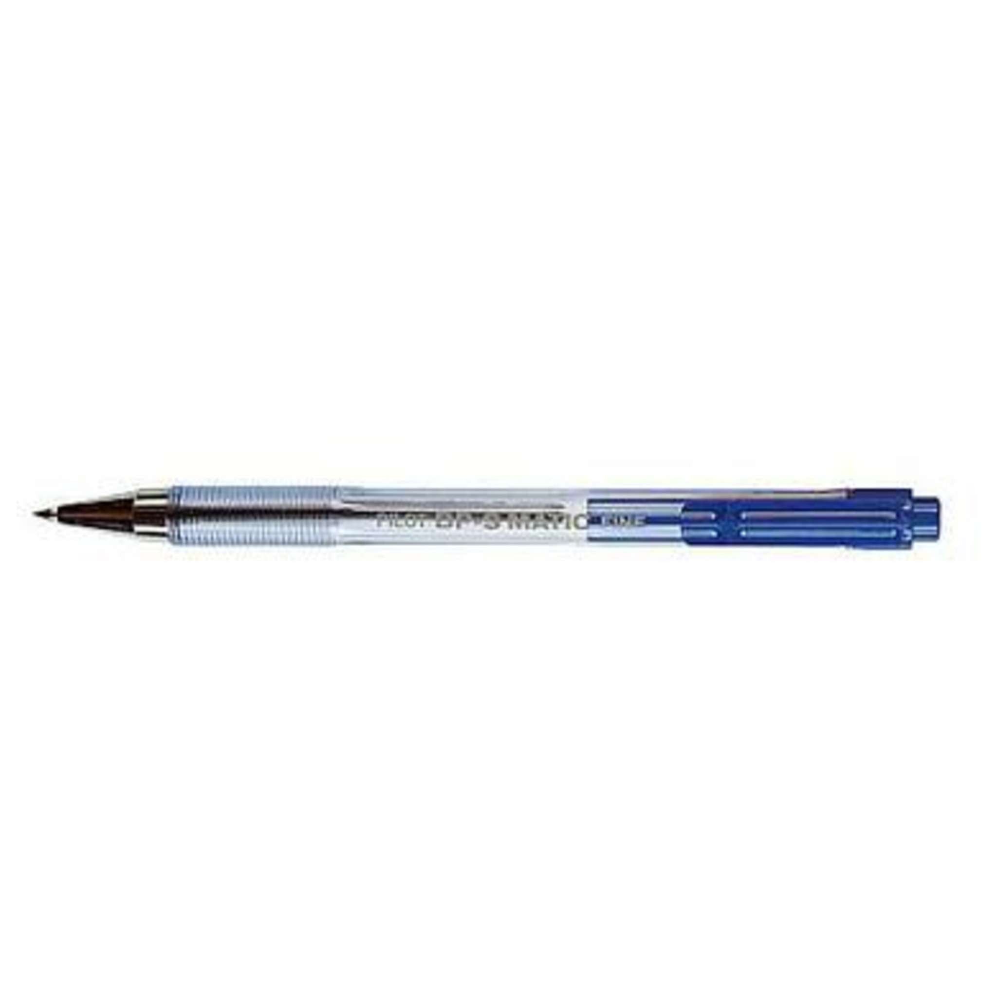 Penna Bps Matic Fine  Blu X12