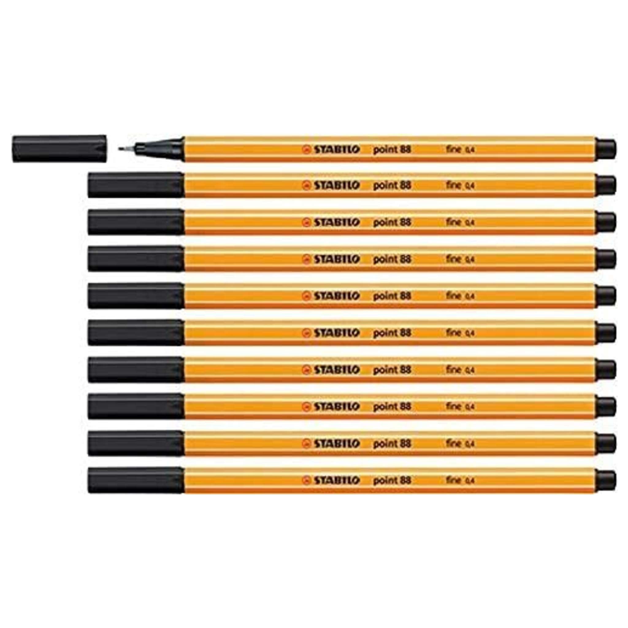 confezione 10Pz Fineliner Point 88 blu Notte