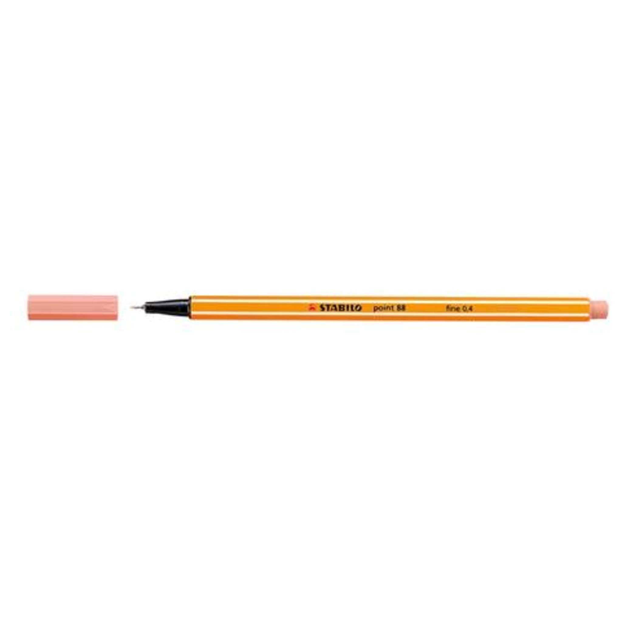 confezione 10Pz Fineliner Point 88 Albicocca