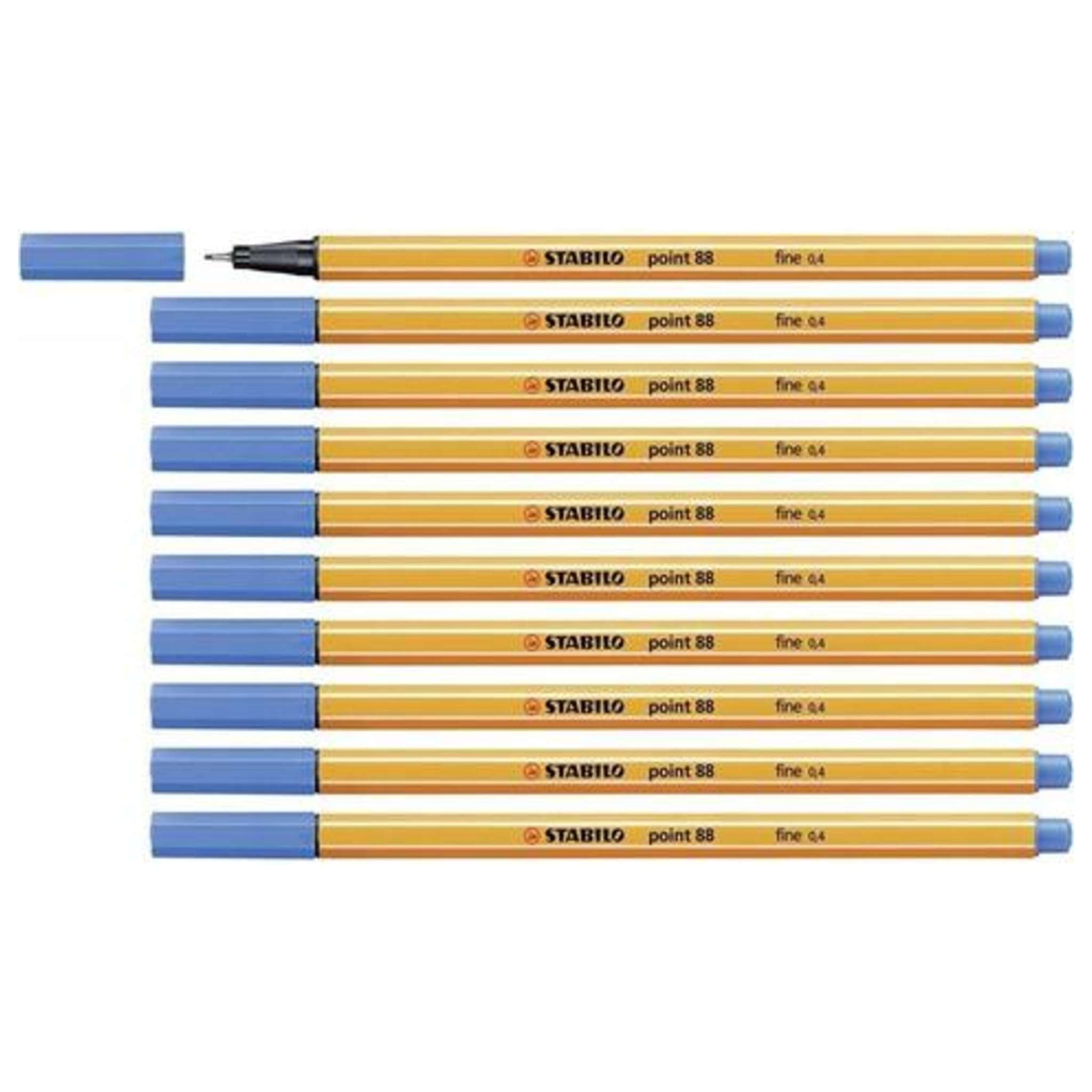 Penna  Point 88 Blu Oltremare 32 X10