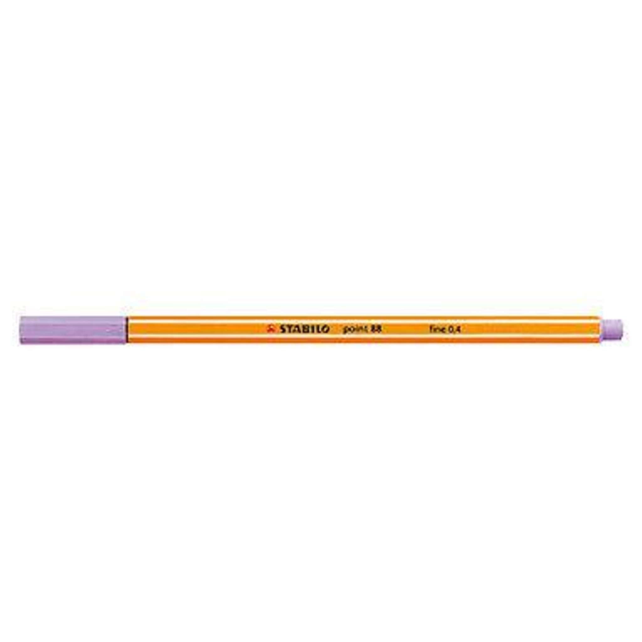 confezione 10Pz Fineliner Point 88 Lilla Chiar