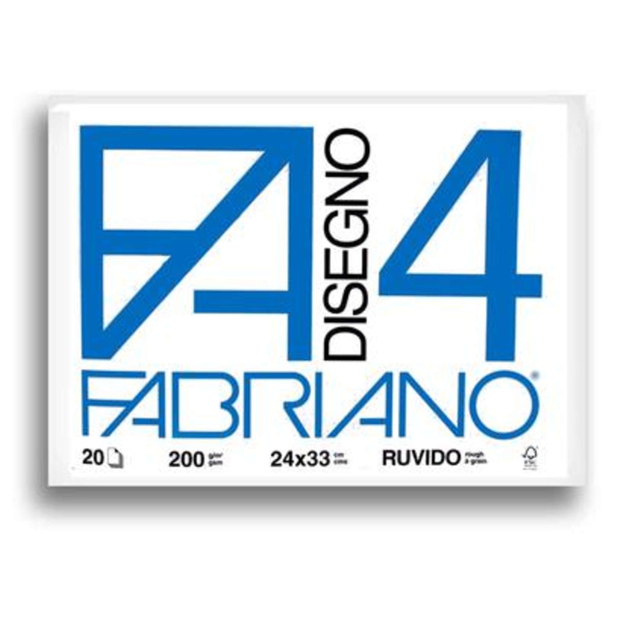Album da Disegno F4 4 Angoli Ruvido 24x33cm