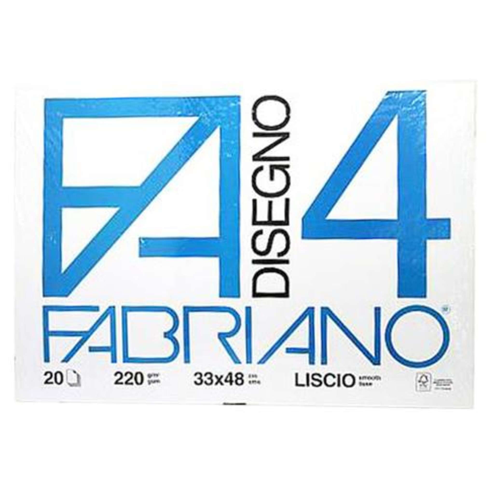 Album da Disegno F4 4 Angoli Liscio 33x48cm