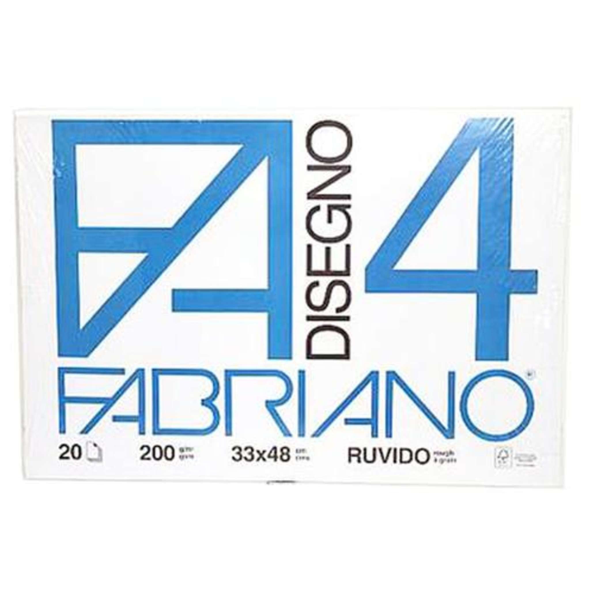 Album da Disegno F4 4 Angoli Ruvido 33x48cm