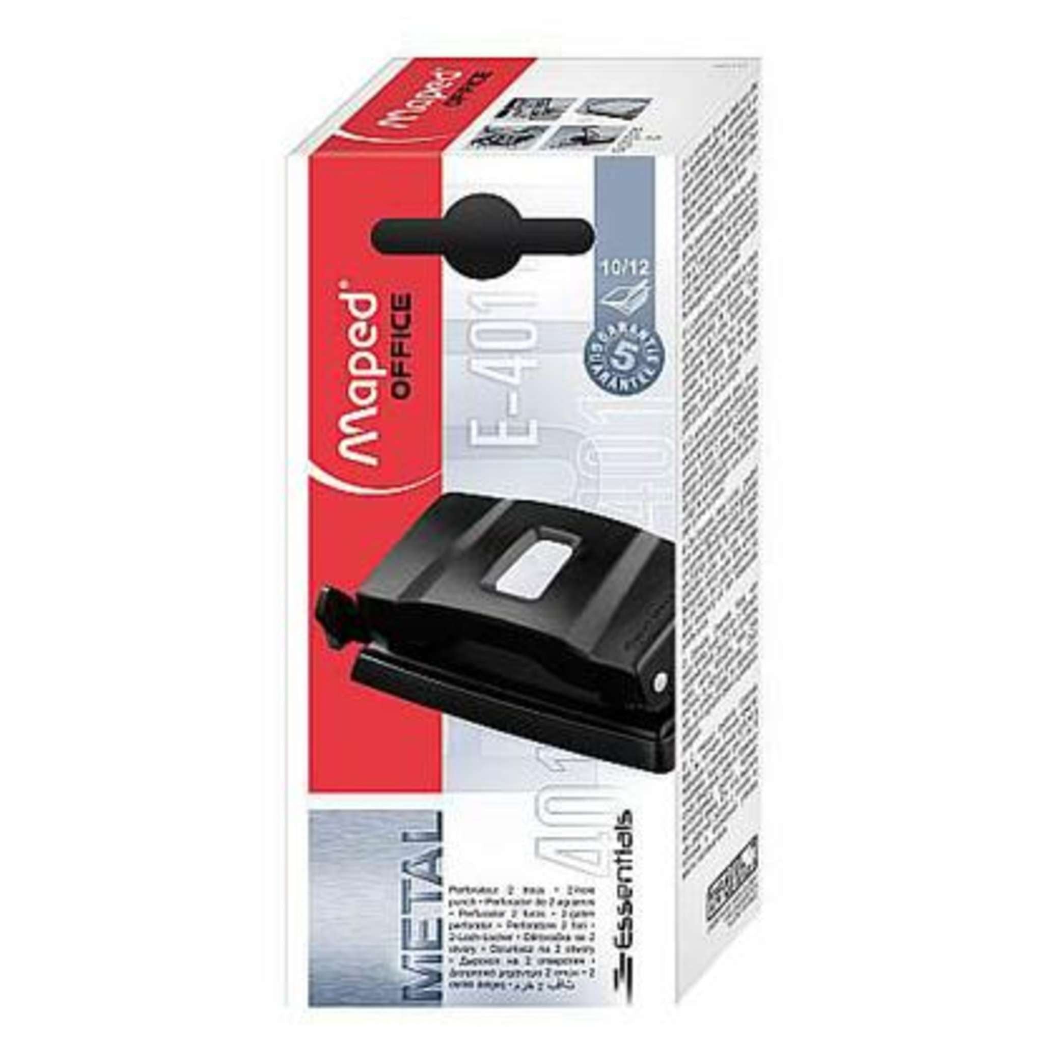 Perforatore  2 Fori 10/12Ff. 401111 X1
