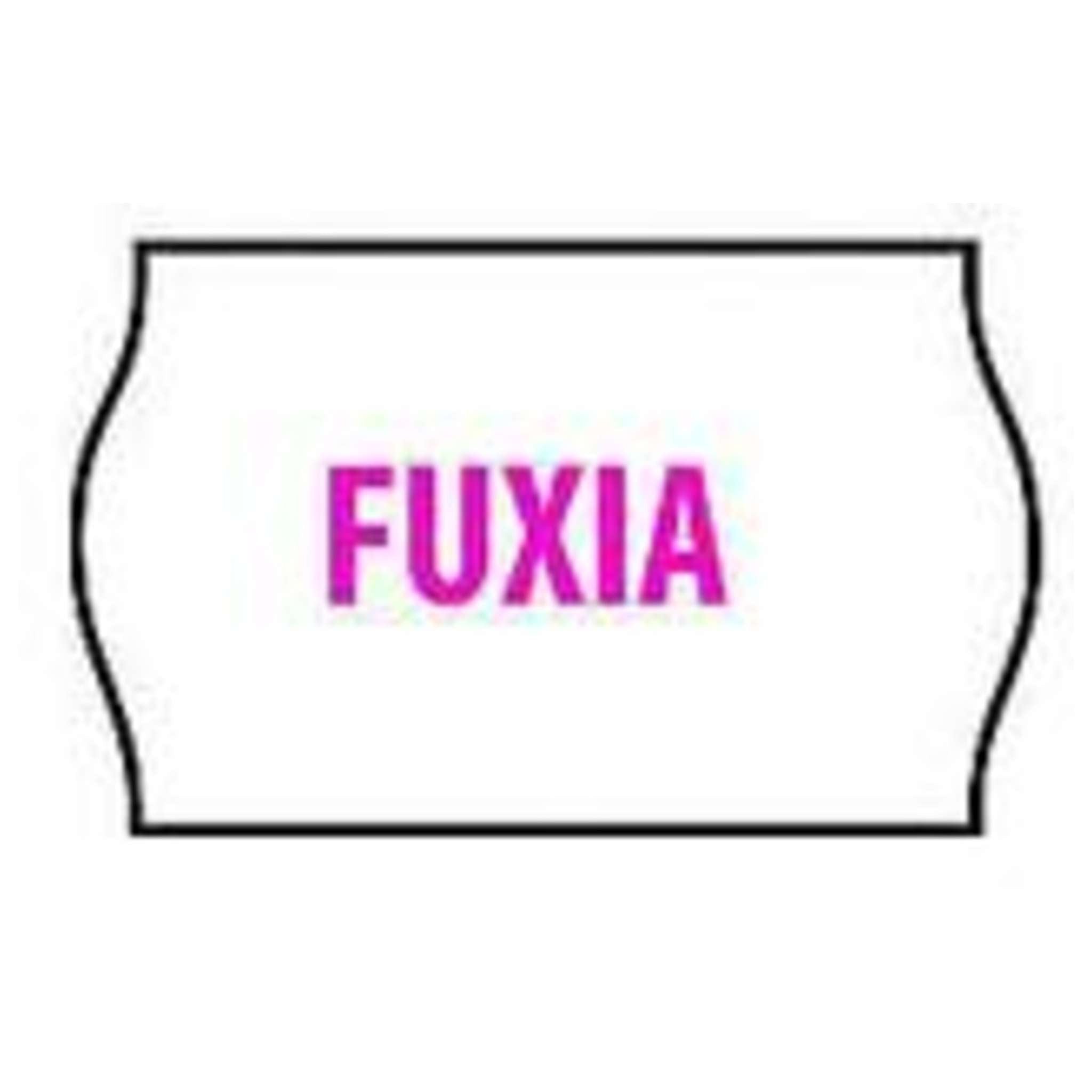 Rotolo Prezzatrice 26X16 Fuxia Onda X36