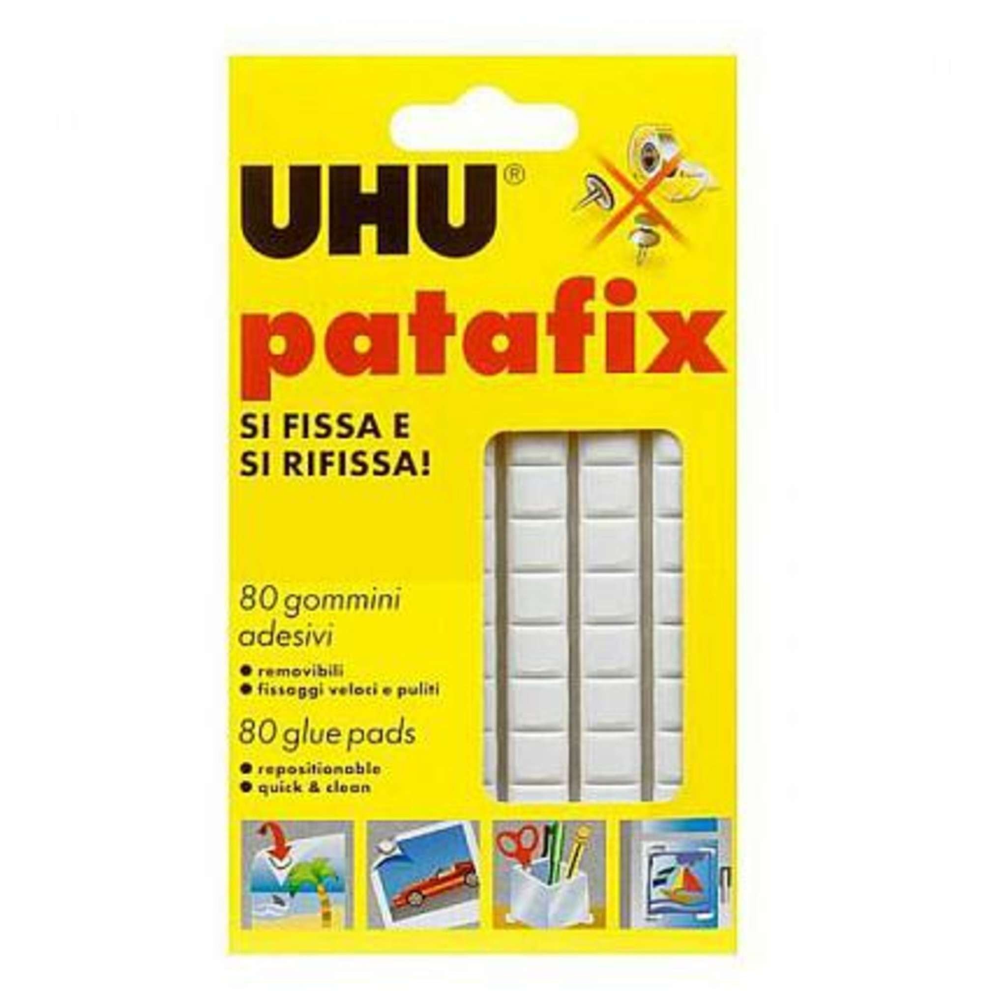 Gomma Adesiva Patafix (blister80pz)