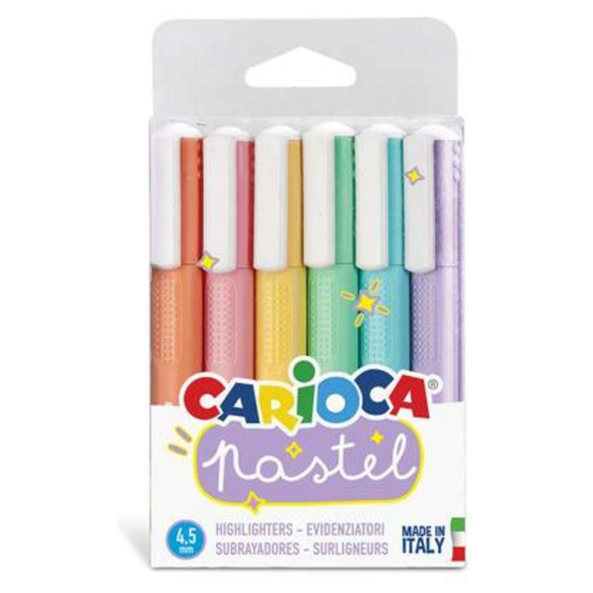 Sc.6 Evidenziatori Pastel Highlighters  43033 X1