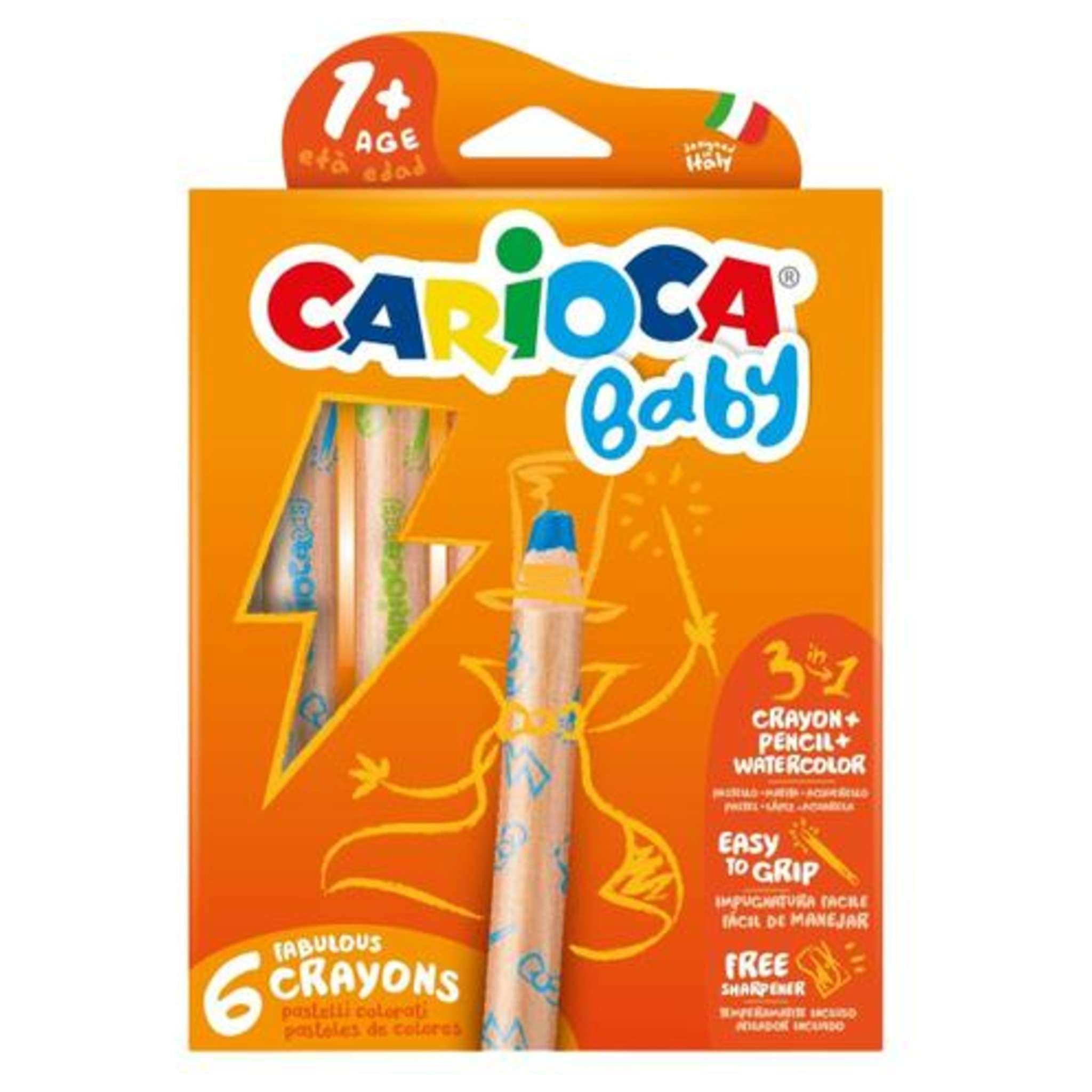Sc.6 Pastelli 1+ Crayons 3 In 1  42817 X1