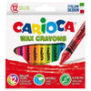 Sc.12 Pastelli A Cera Wax Crayons  42365 X12